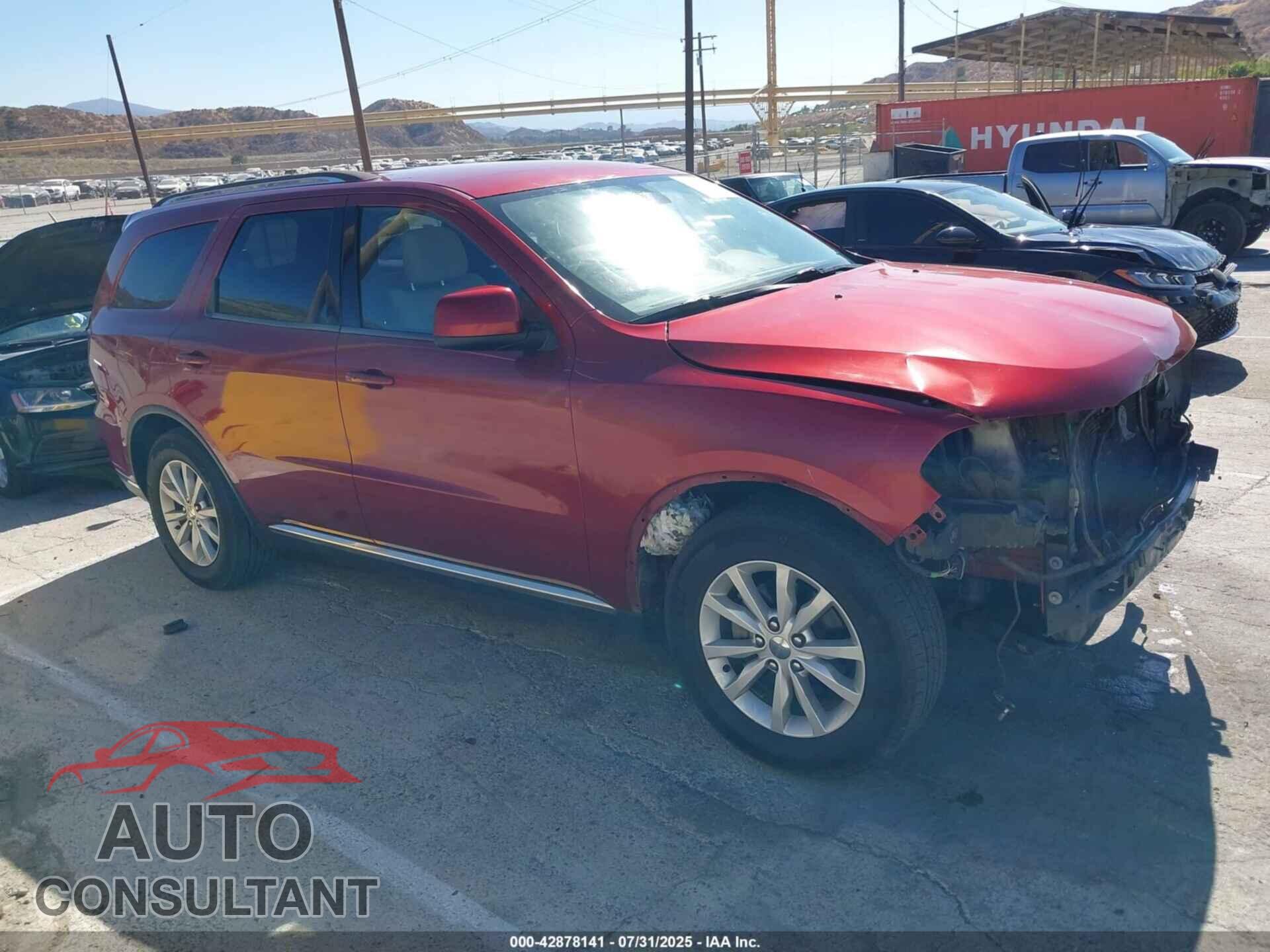 DODGE DURANGO 2014 - 1C4RDHAG5EC561189