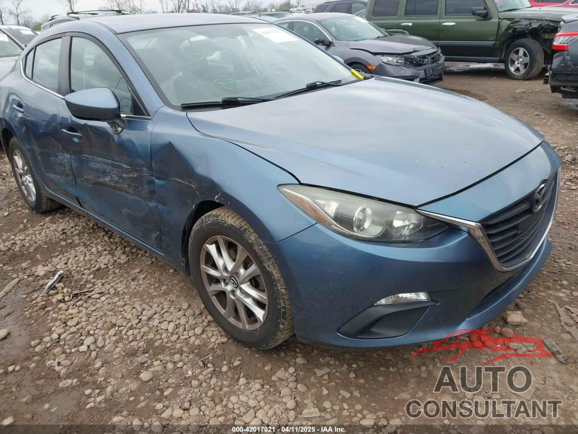 MAZDA MAZDA3 2016 - JM1BM1U74G1317617