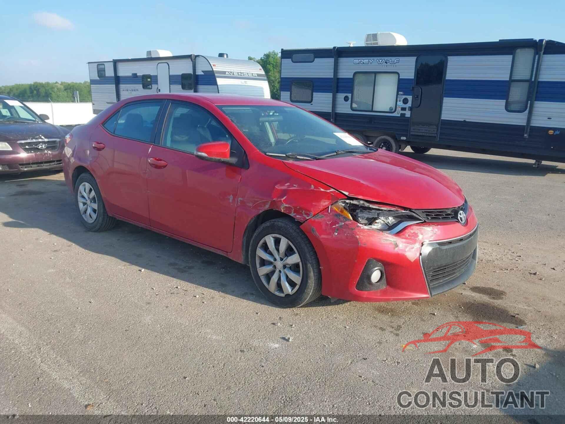 TOYOTA COROLLA 2015 - 2T1BURHE7FC244907