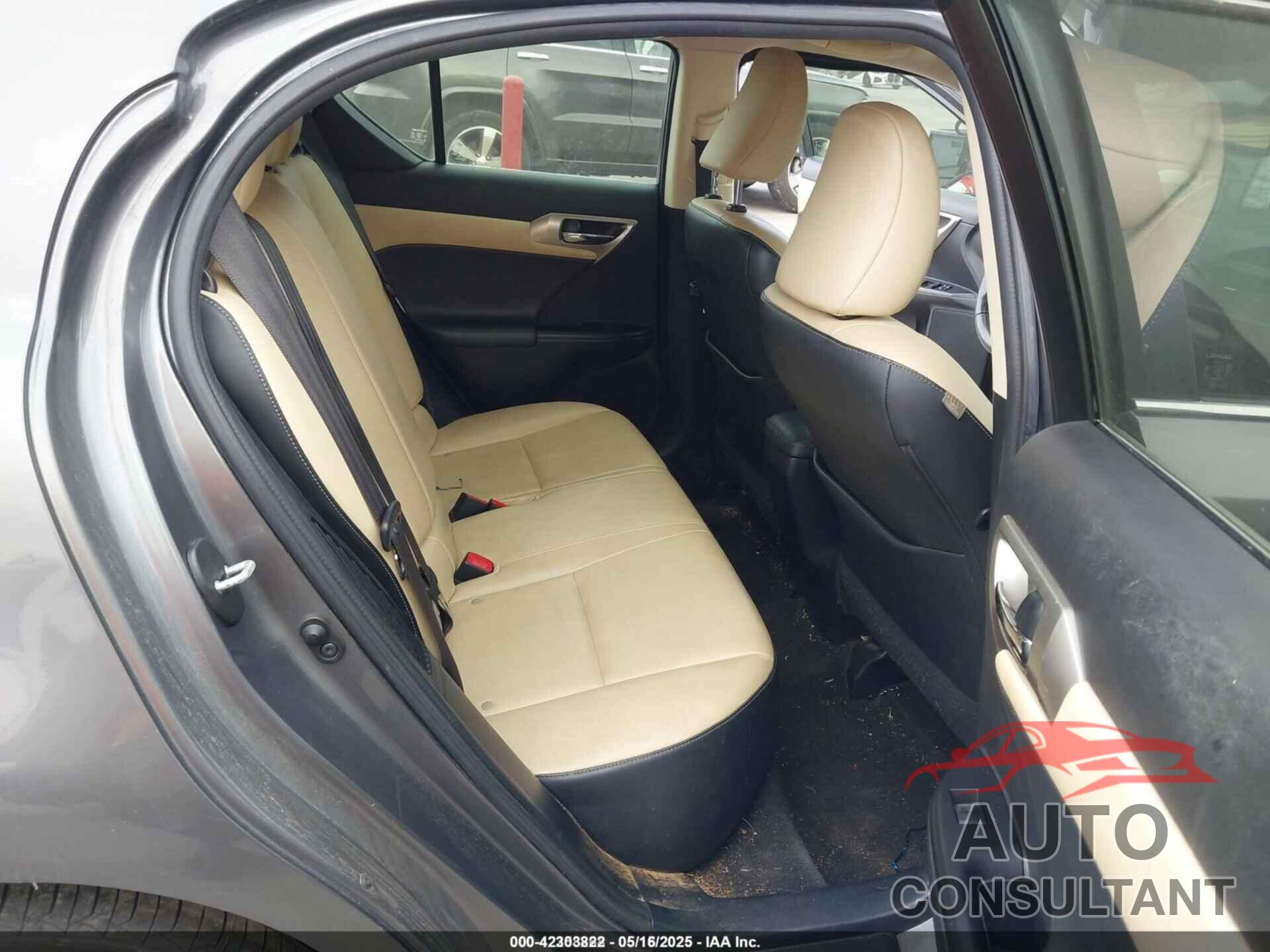 LEXUS CT 200H 2015 - JTHKD5BH2F2216165