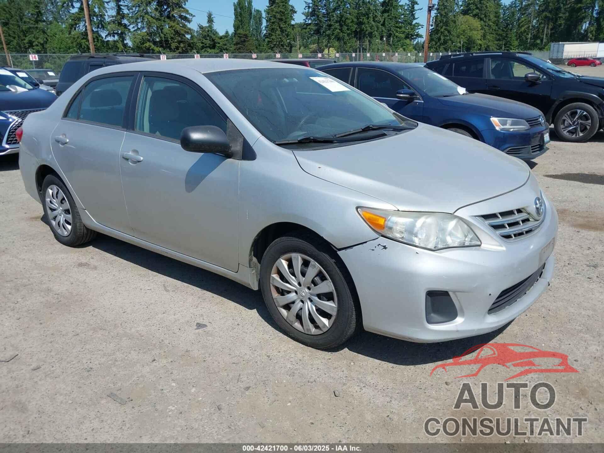 TOYOTA COROLLA 2013 - 2T1BU4EE1DC002537
