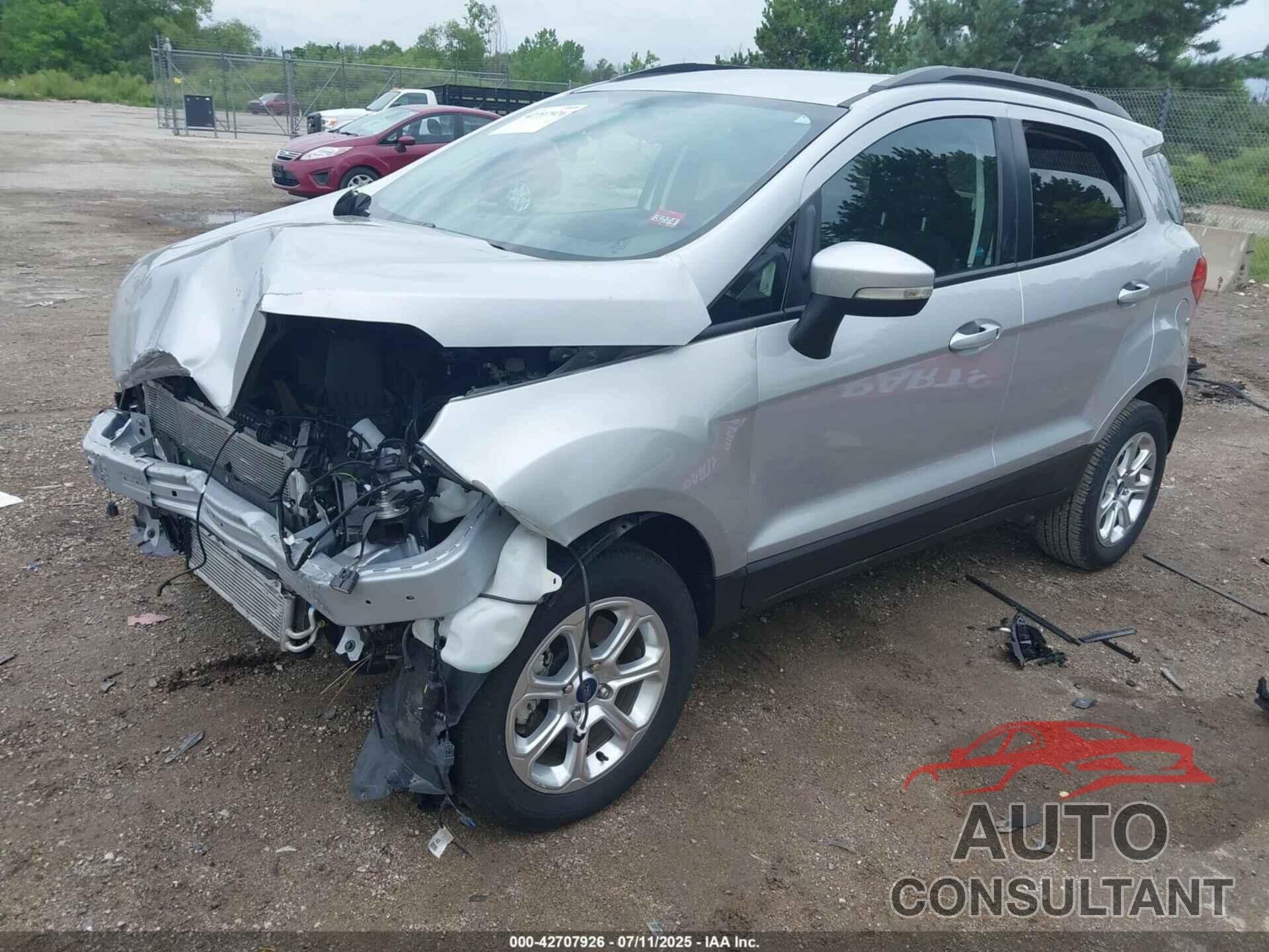 FORD ECOSPORT 2020 - MAJ6S3GL8LC317572