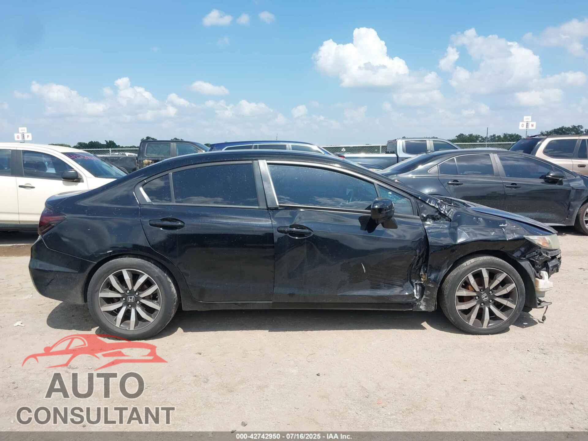 HONDA CIVIC 2015 - 19XFB2F92FE063218