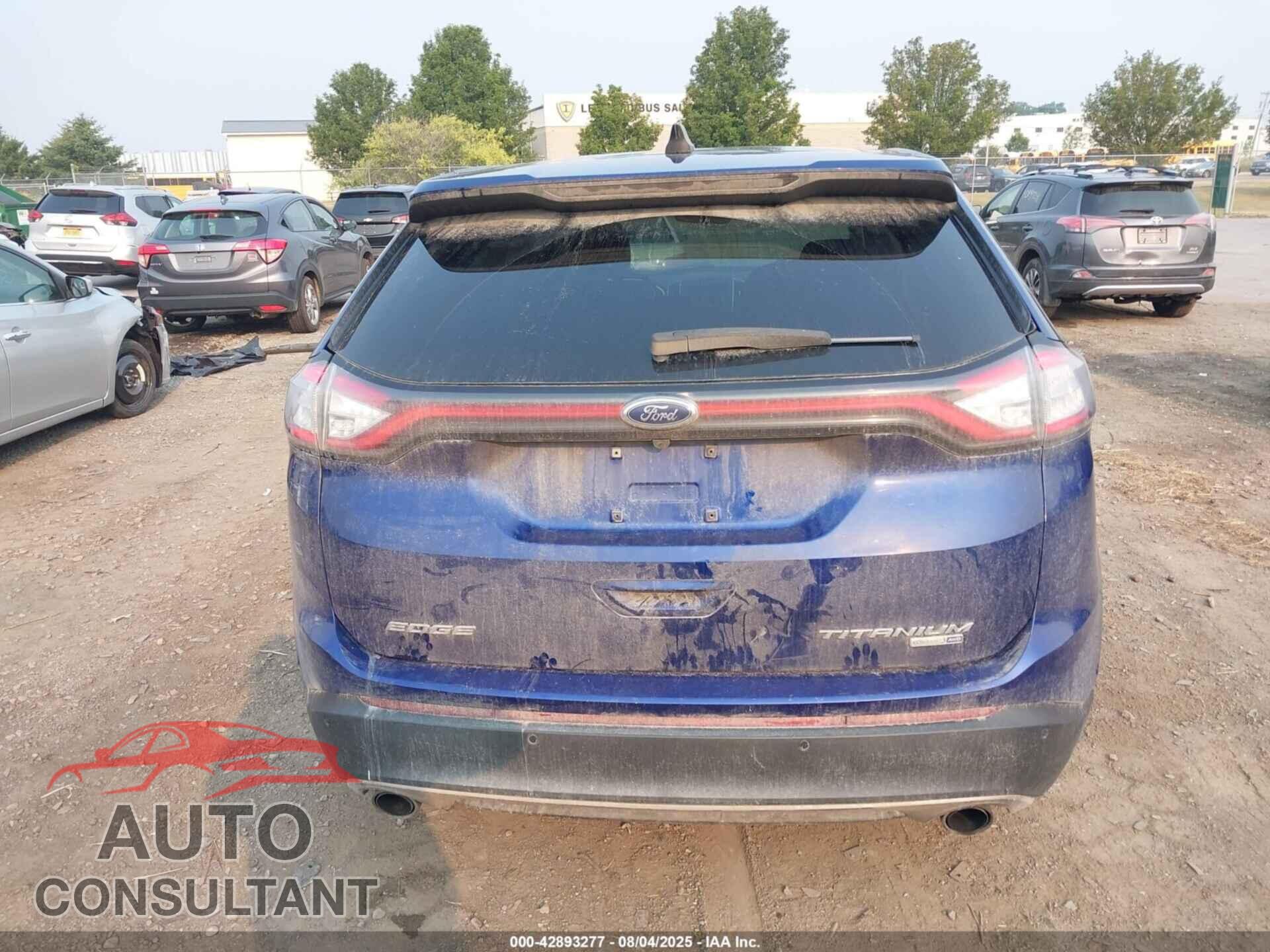 FORD EDGE 2015 - 2FMPK4K90FBB71717