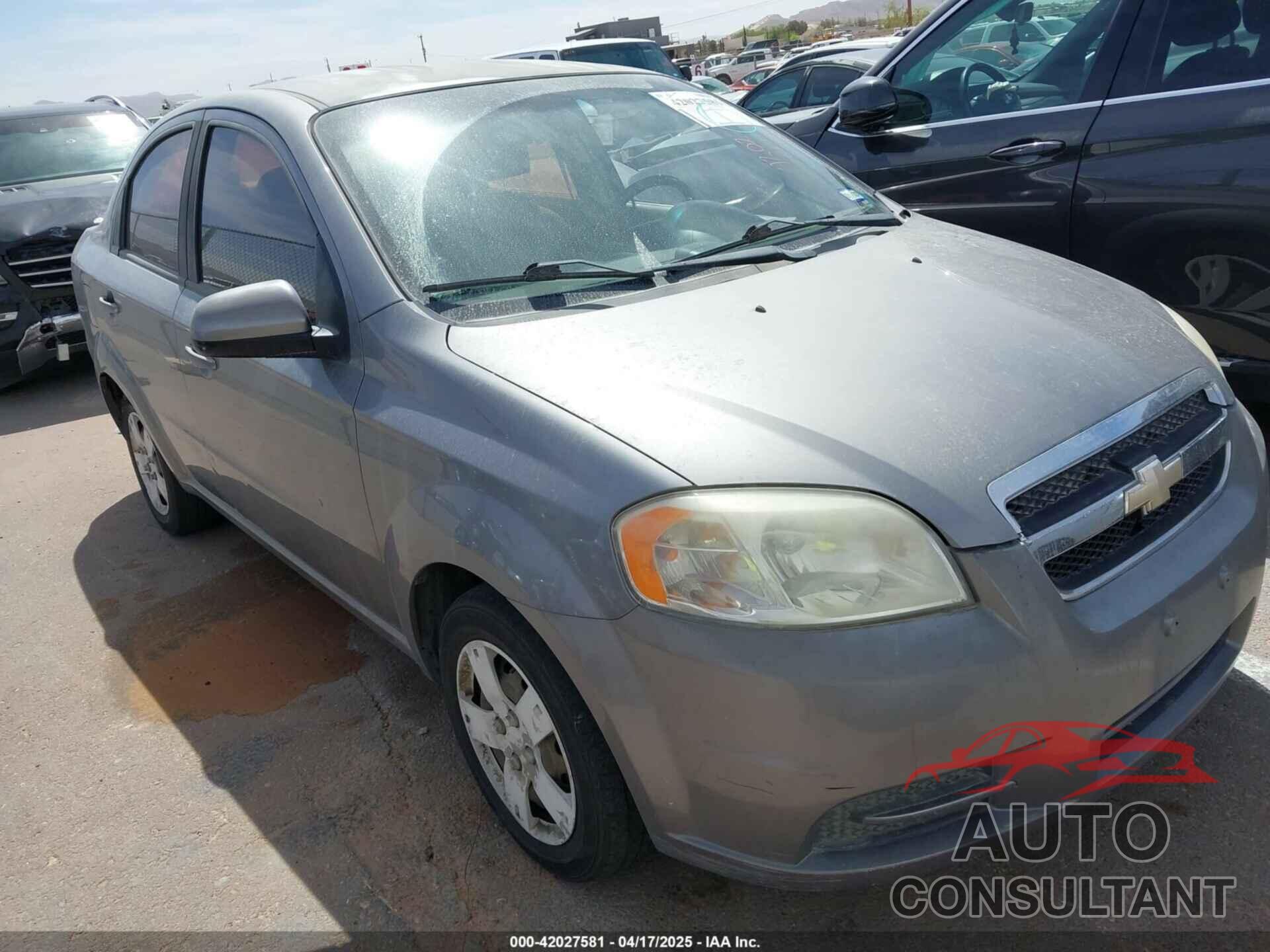 CHEVROLET AVEO 2011 - KL1TD5DE6BB114118