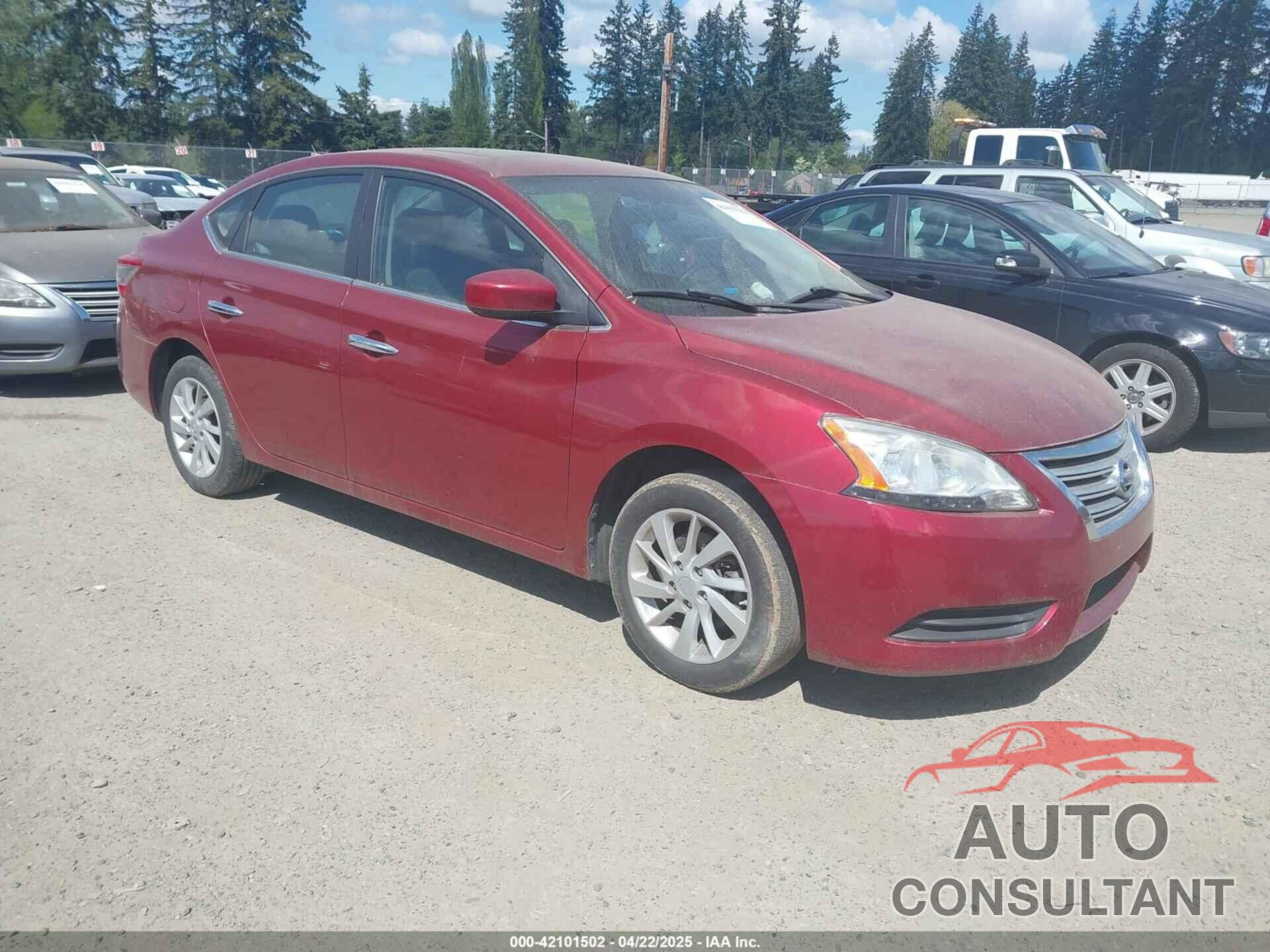 NISSAN SENTRA 2015 - 3N1AB7AP3FY369942