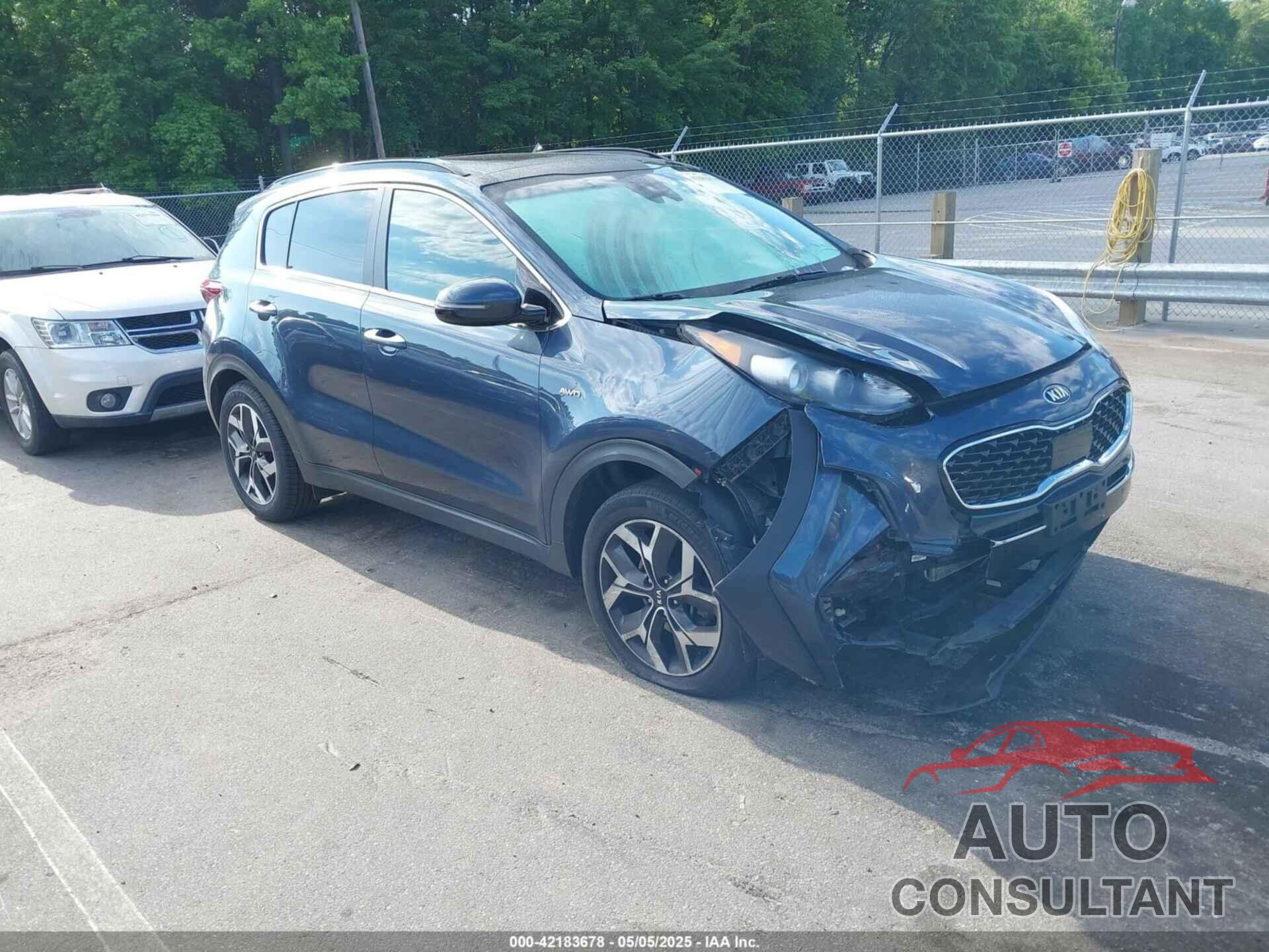 KIA SPORTAGE 2021 - KNDPNCAC4M7897590