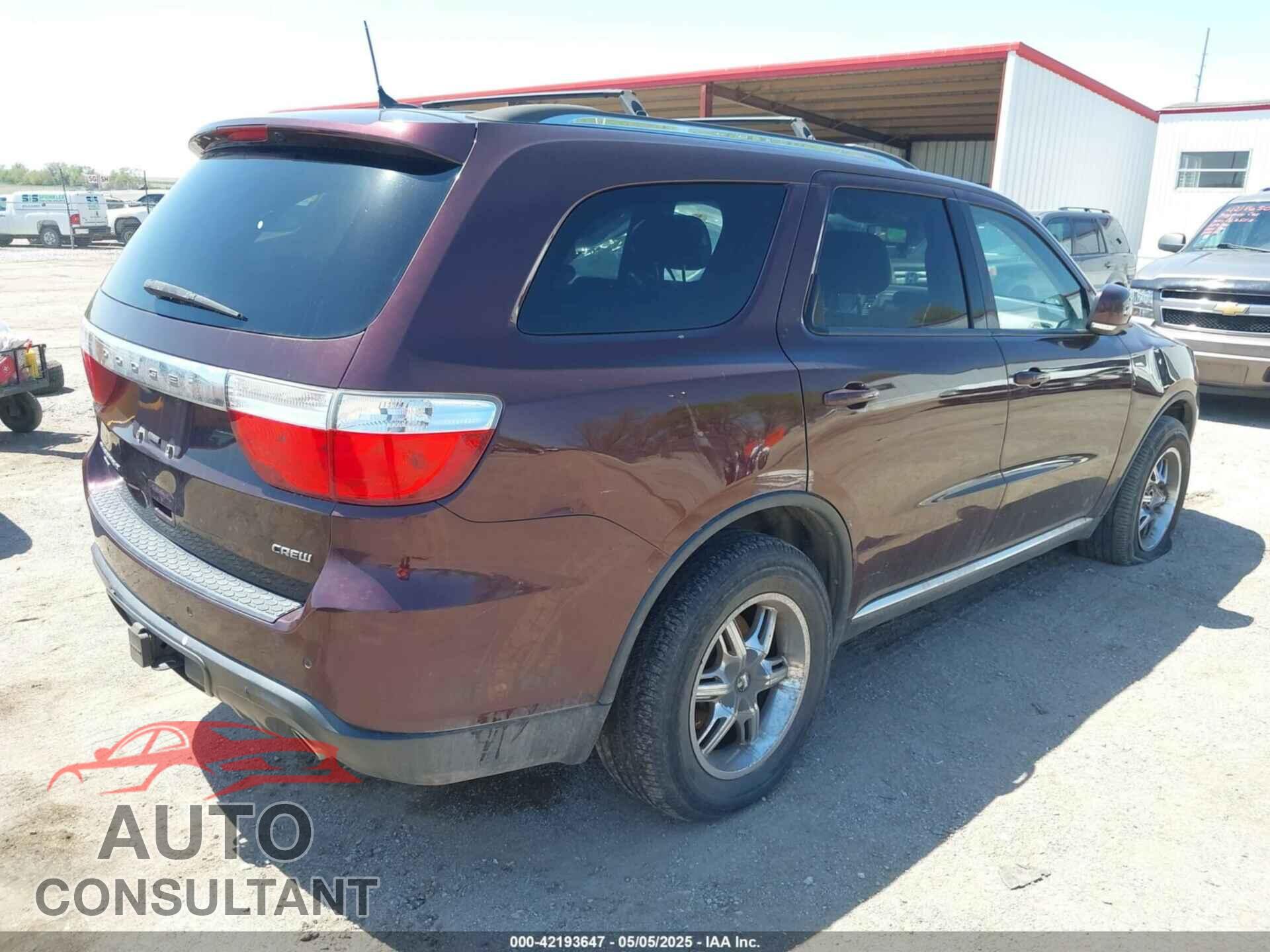 DODGE DURANGO 2012 - 1C4RDJDG0CC337408