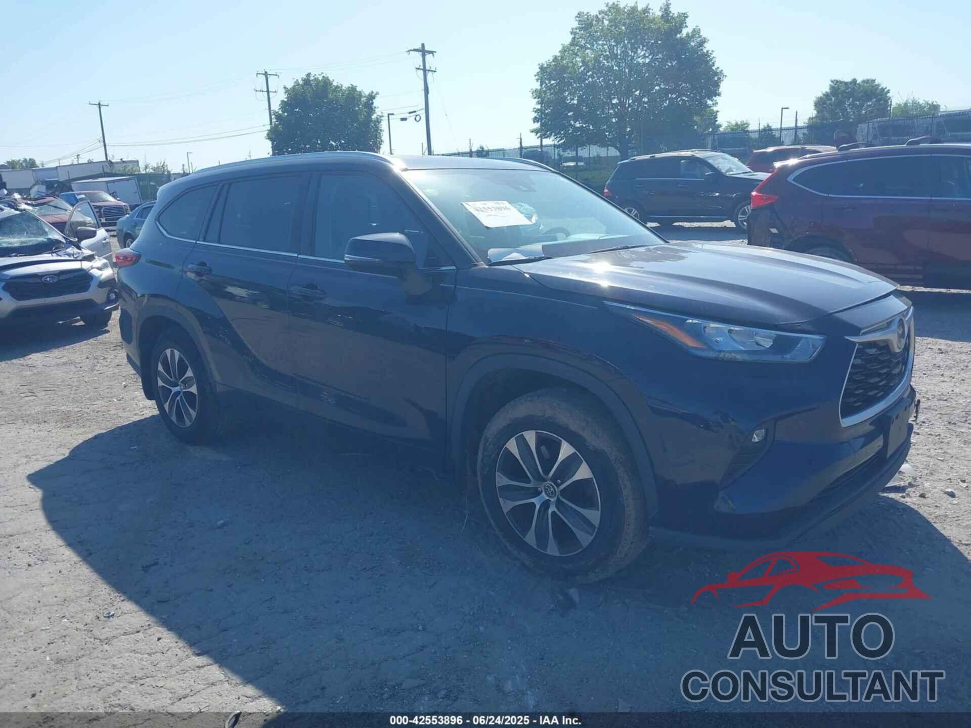 TOYOTA HIGHLANDER 2020 - 5TDGZRBH0LS507459