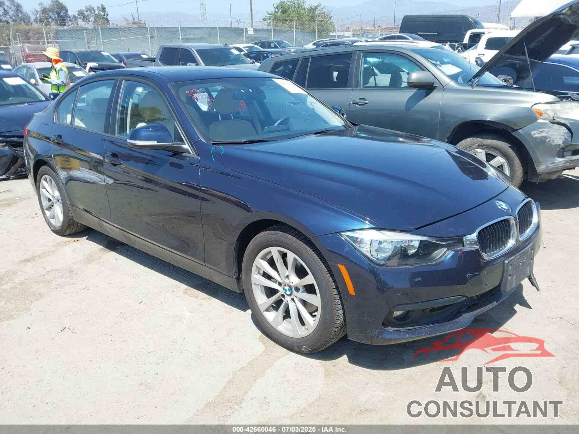 BMW 320I 2017 - WBA8E5G55HNU41881