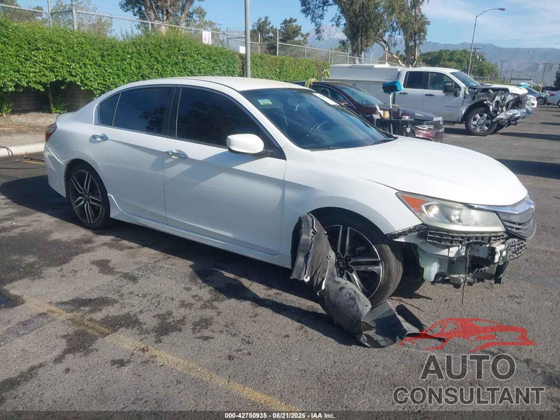 HONDA ACCORD 2017 - 1HGCR2F5XHA107372