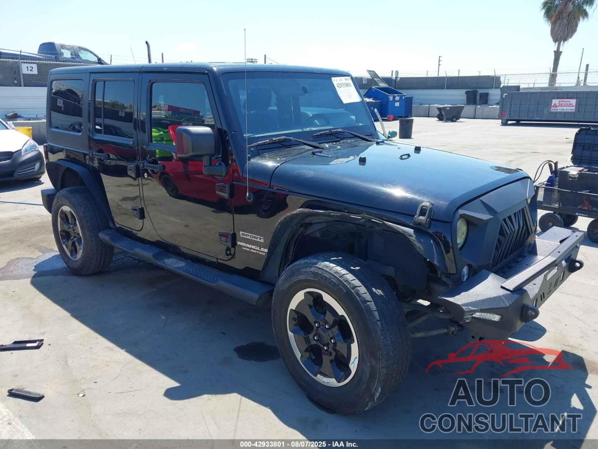 JEEP WRANGLER UNLIMITED 2016 - 1C4BJWDG2GL134128