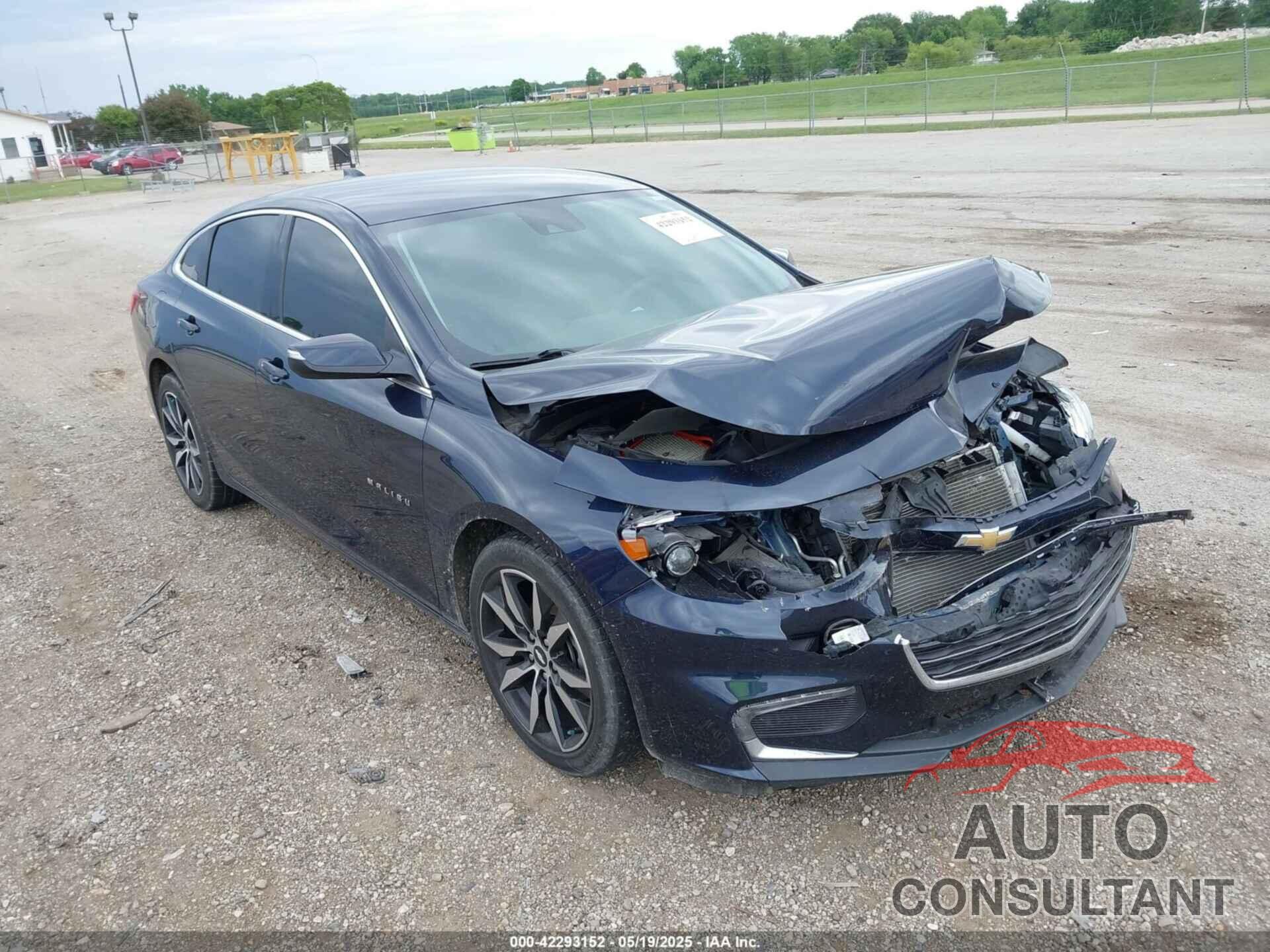 CHEVROLET MALIBU 2017 - 1G1ZE5ST9HF272092