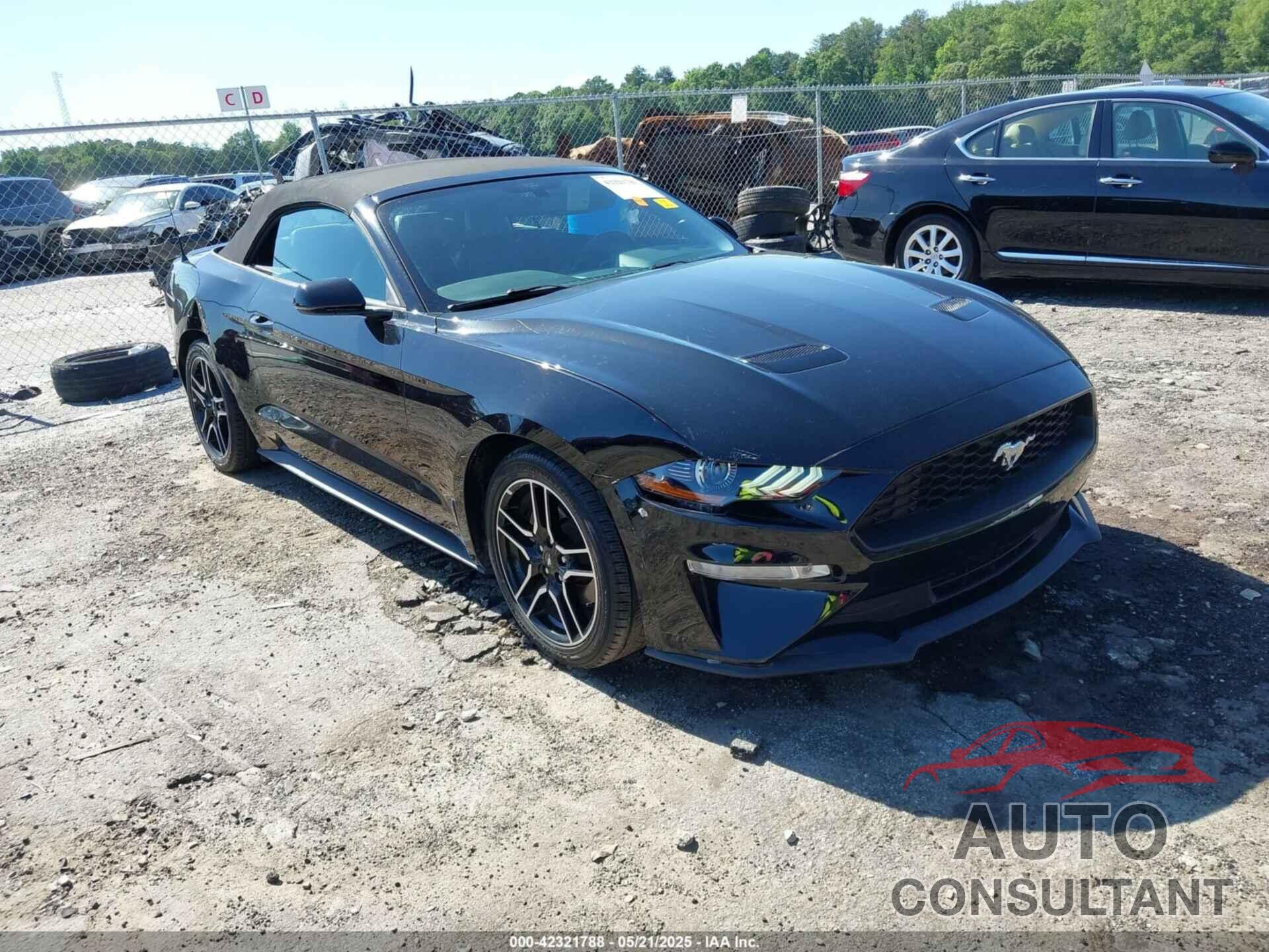 FORD MUSTANG 2018 - 1FATP8UH6J5111444