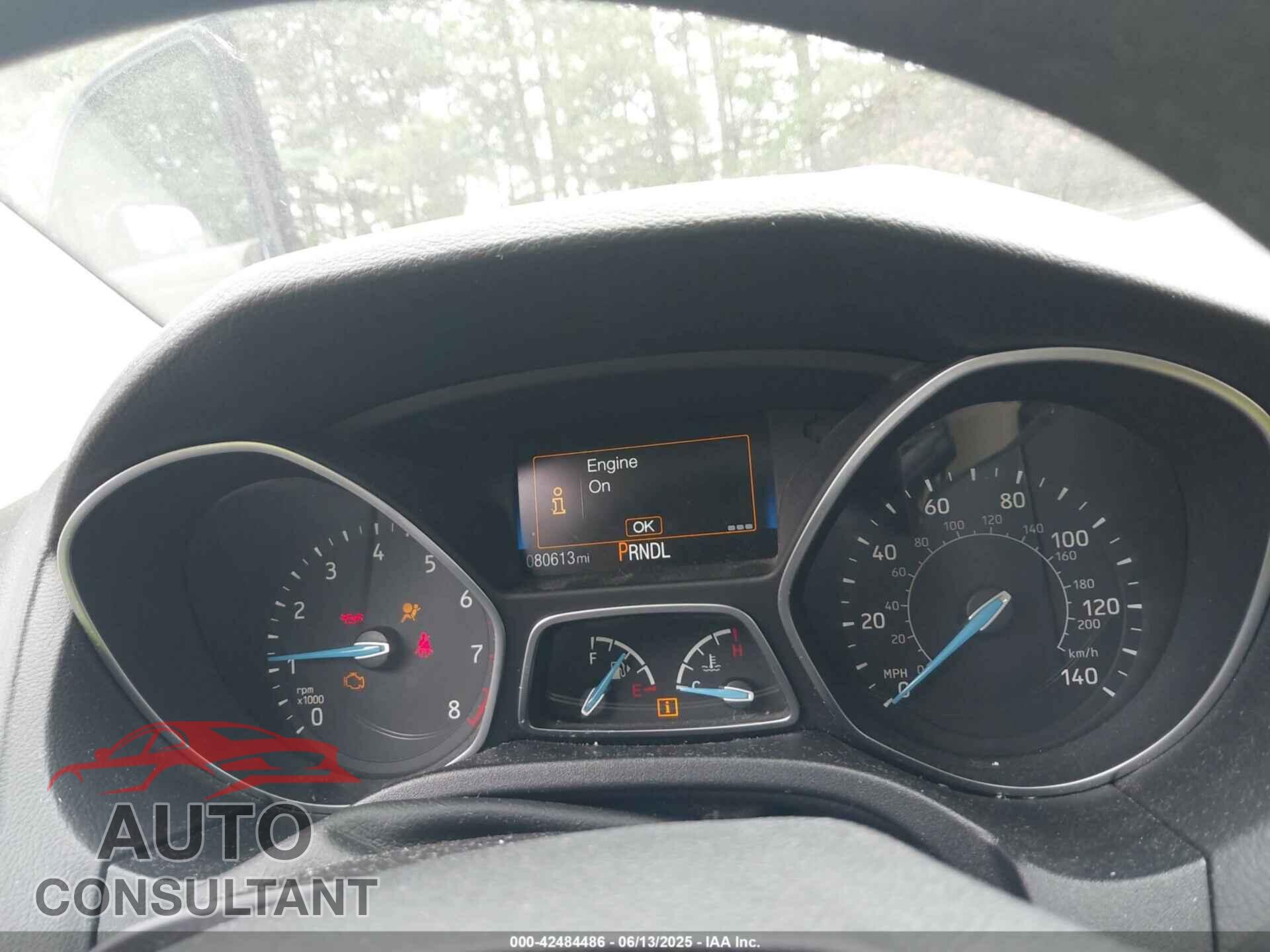 FORD FOCUS 2017 - 1FADP3F29HL224939