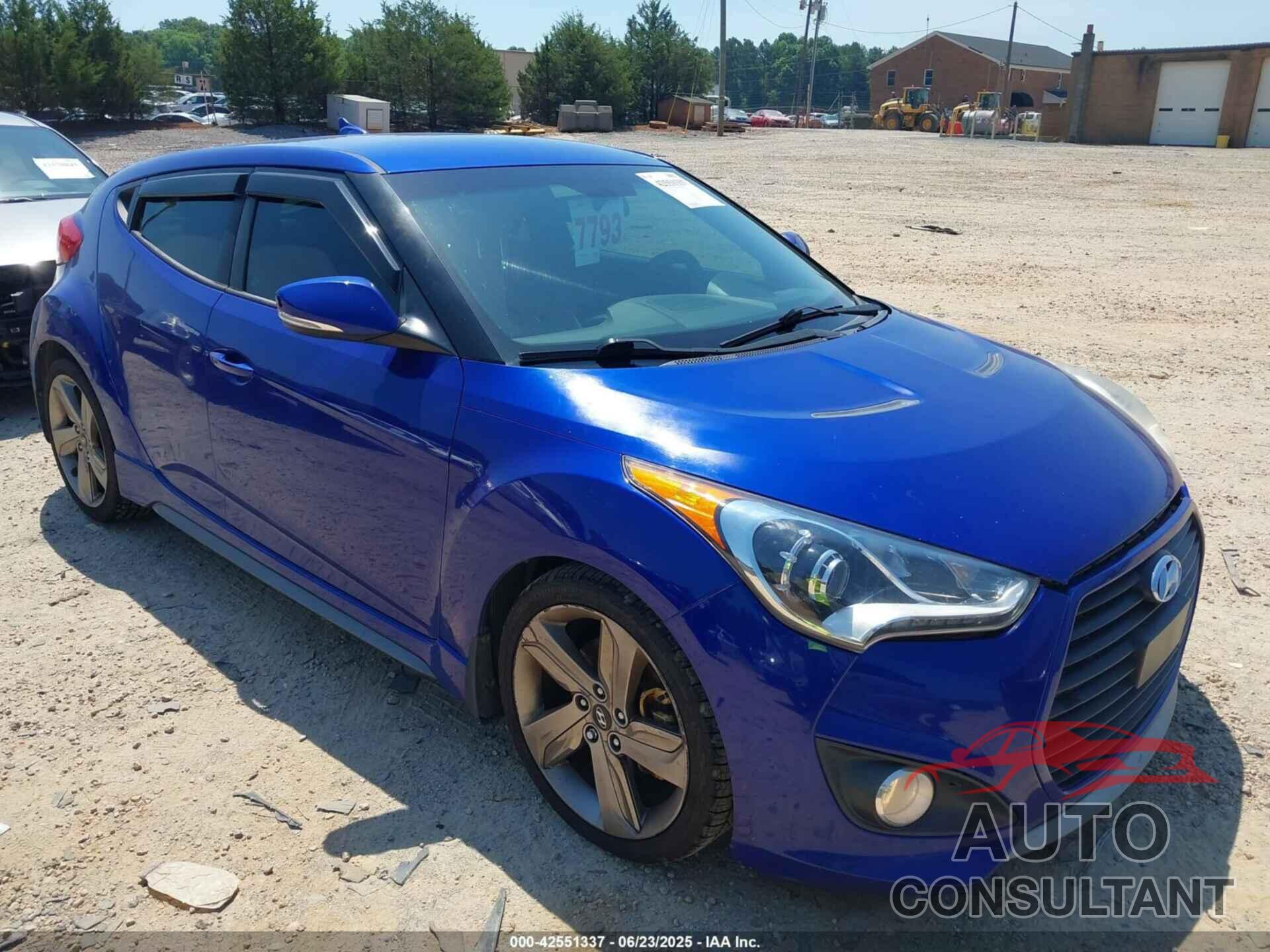 HYUNDAI VELOSTER 2014 - KMHTC6AE1EU192381