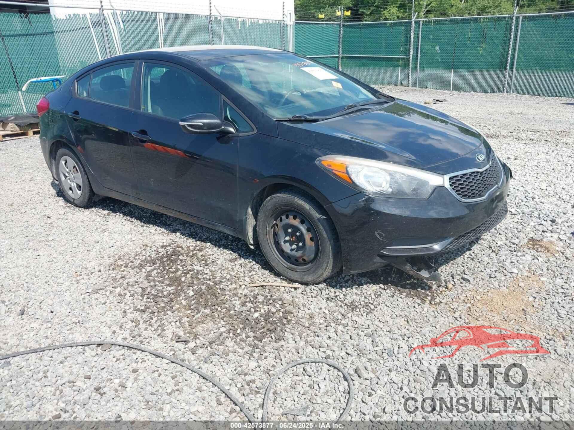 KIA FORTE 2016 - KNAFX4A62G5517908