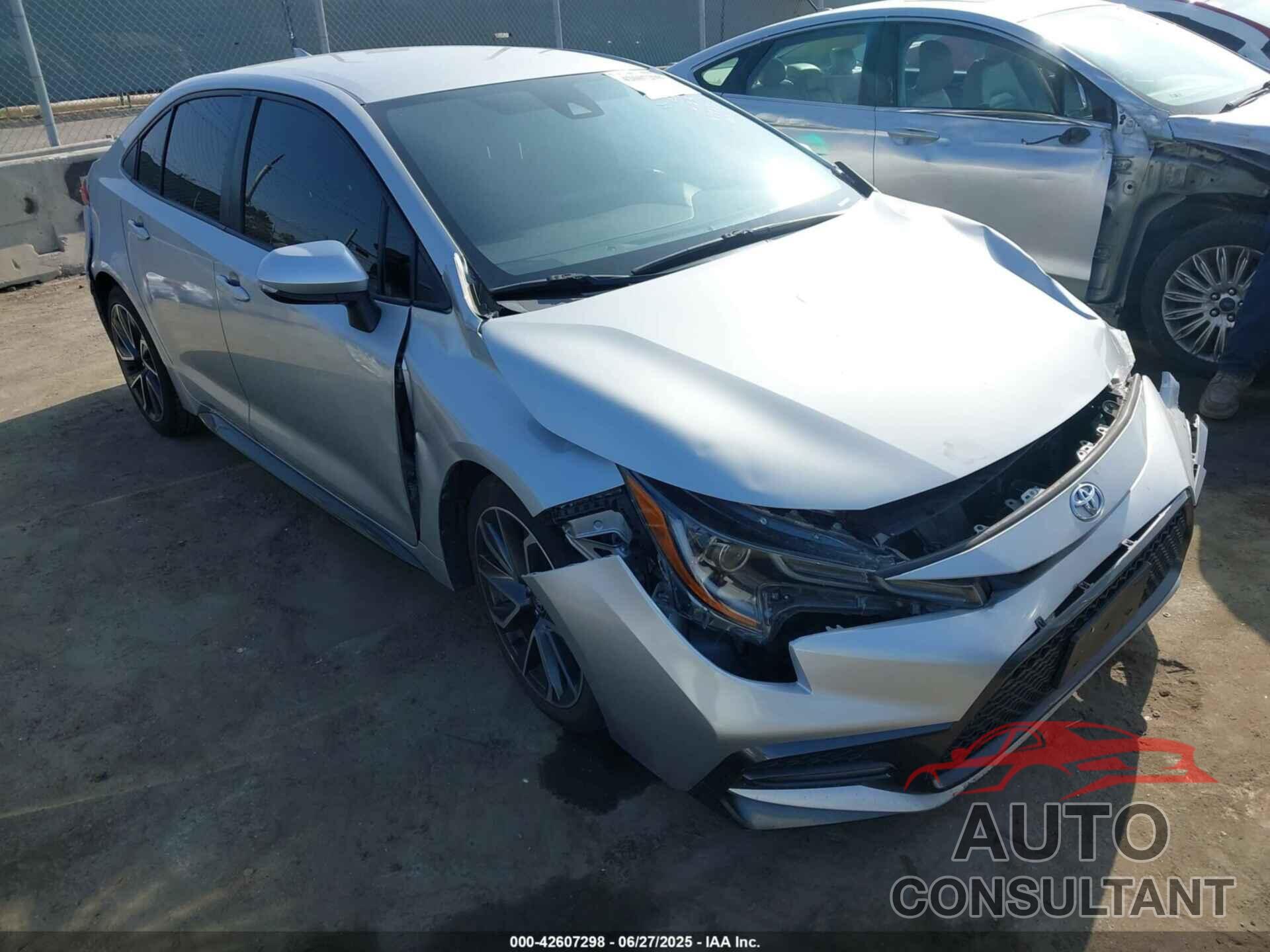 TOYOTA COROLLA 2021 - JTDS4MCE4MJ060651