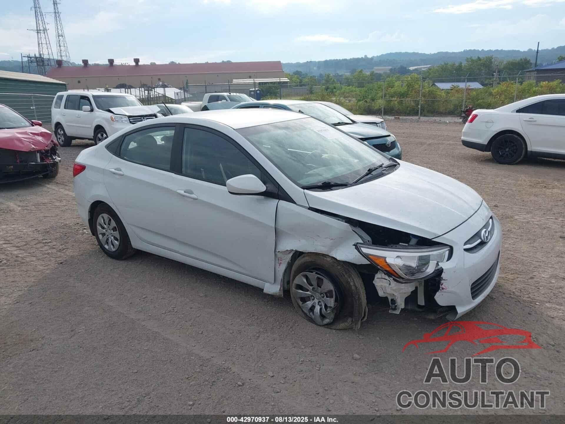 HYUNDAI ACCENT 2017 - KMHCT4AE3HU359252