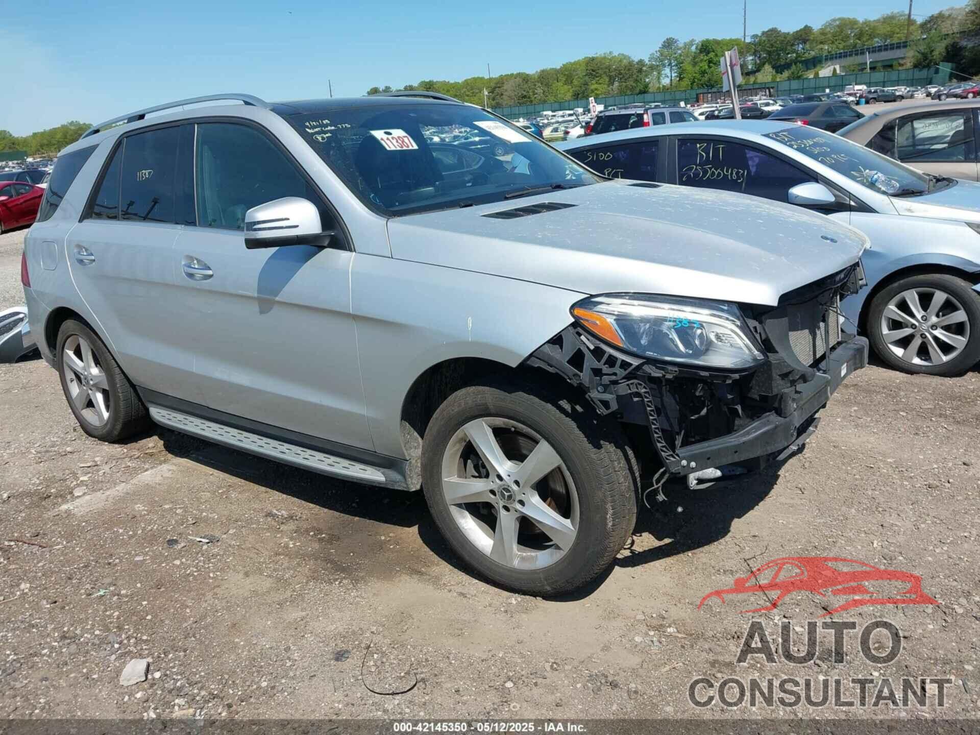 MERCEDES-BENZ GLE 400 2019 - 4JGDA5GB1KB211102
