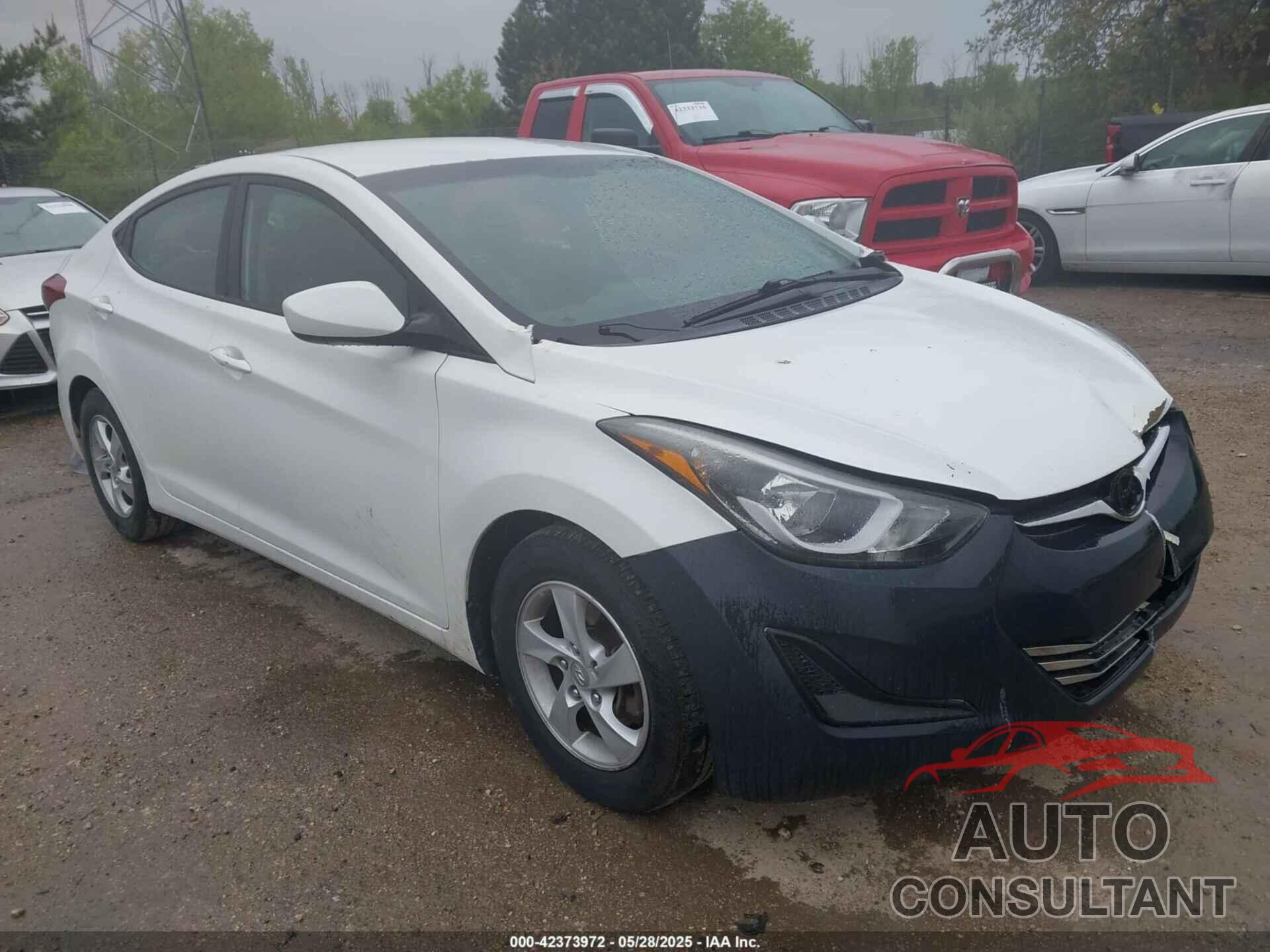 HYUNDAI ELANTRA 2014 - 5NPDH4AE5EH505635