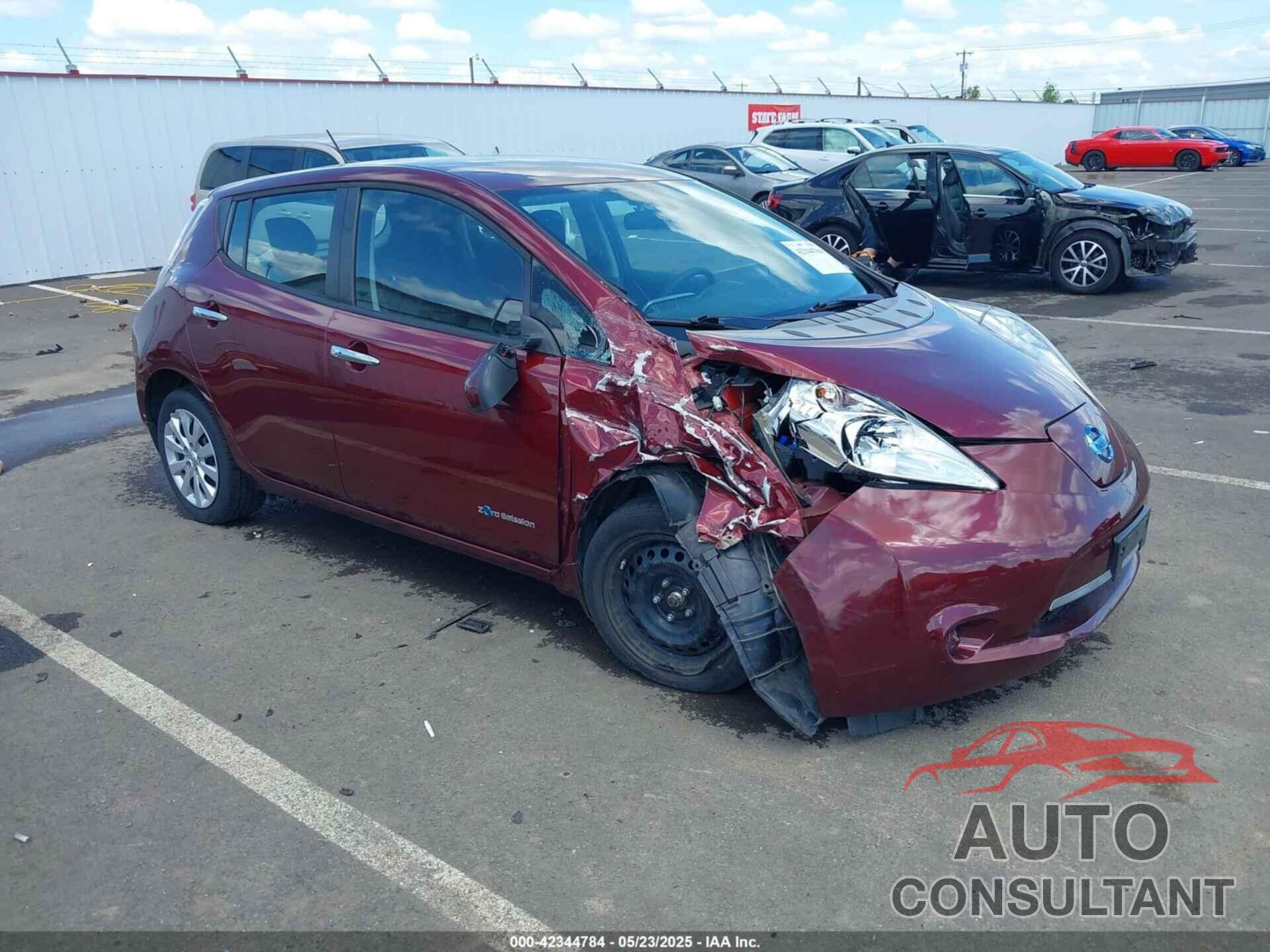 NISSAN LEAF 2017 - 1N4BZ0CP6HC306661