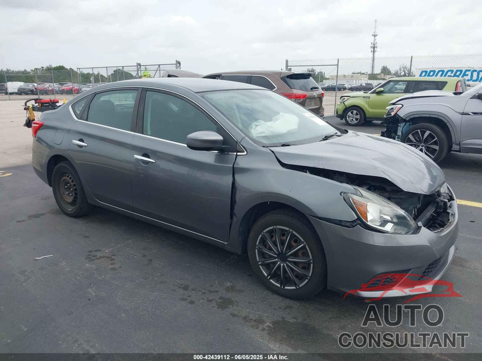 NISSAN SENTRA 2017 - 3N1AB7AP9HY406396