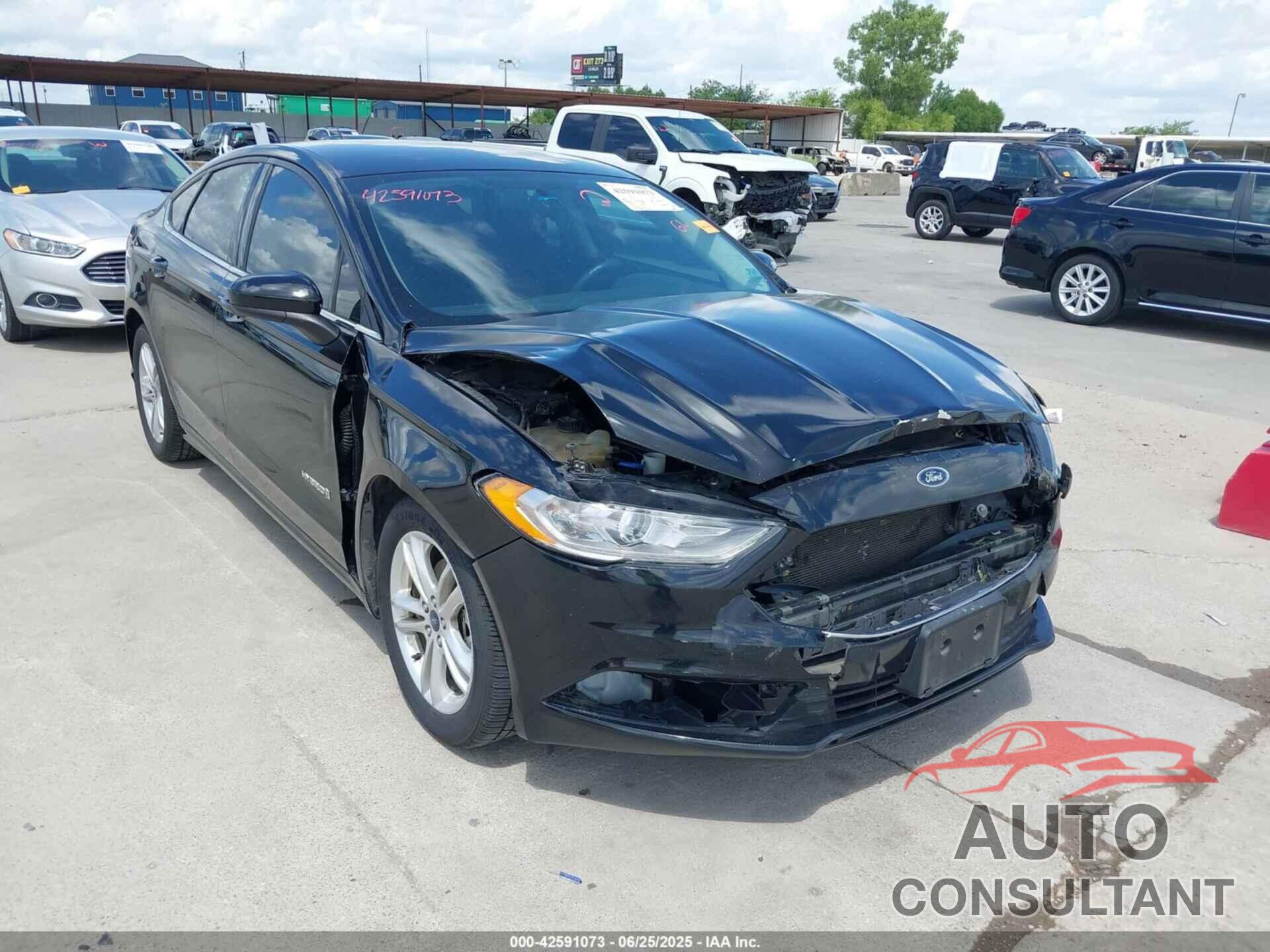 FORD FUSION HYBRID 2018 - 3FA6P0LUXJR286757