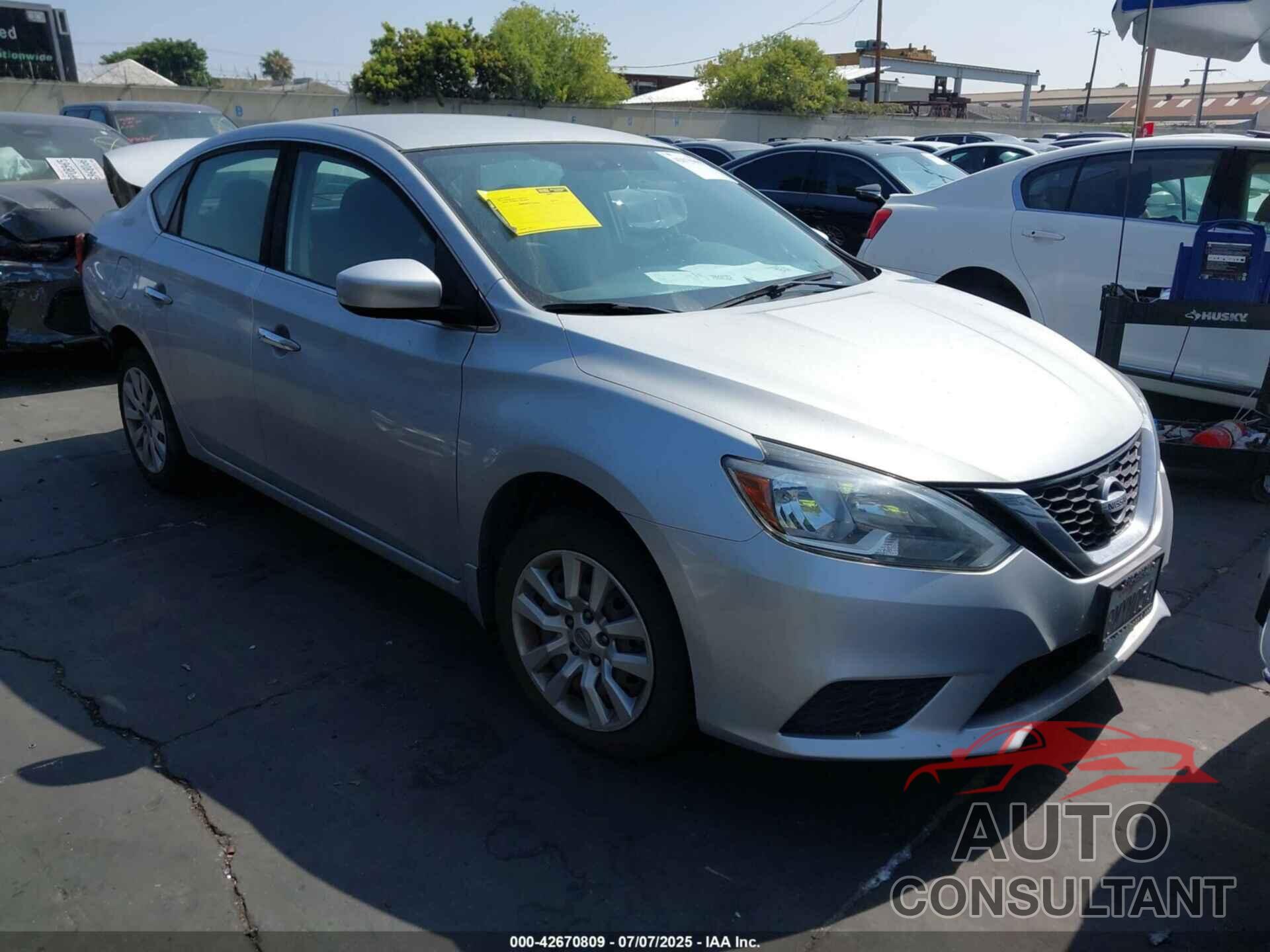 NISSAN SENTRA 2016 - 3N1AB7AP5GY311767