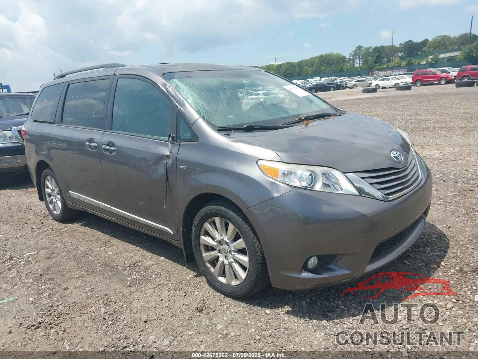 TOYOTA SIENNA 2017 - 5TDDZ3DC4HS151106