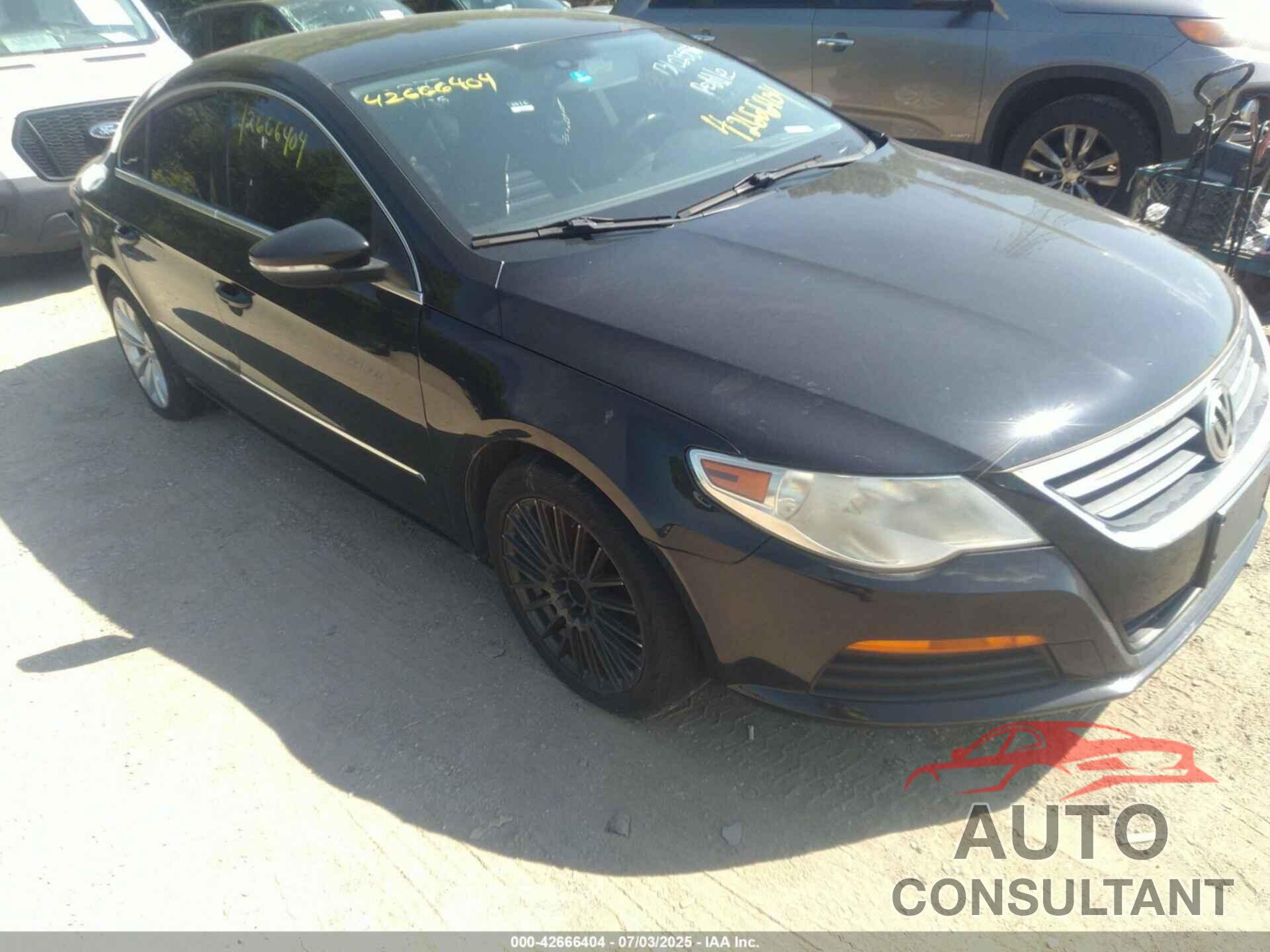 VOLKSWAGEN CC 2011 - WVWMN7ANXBE716092