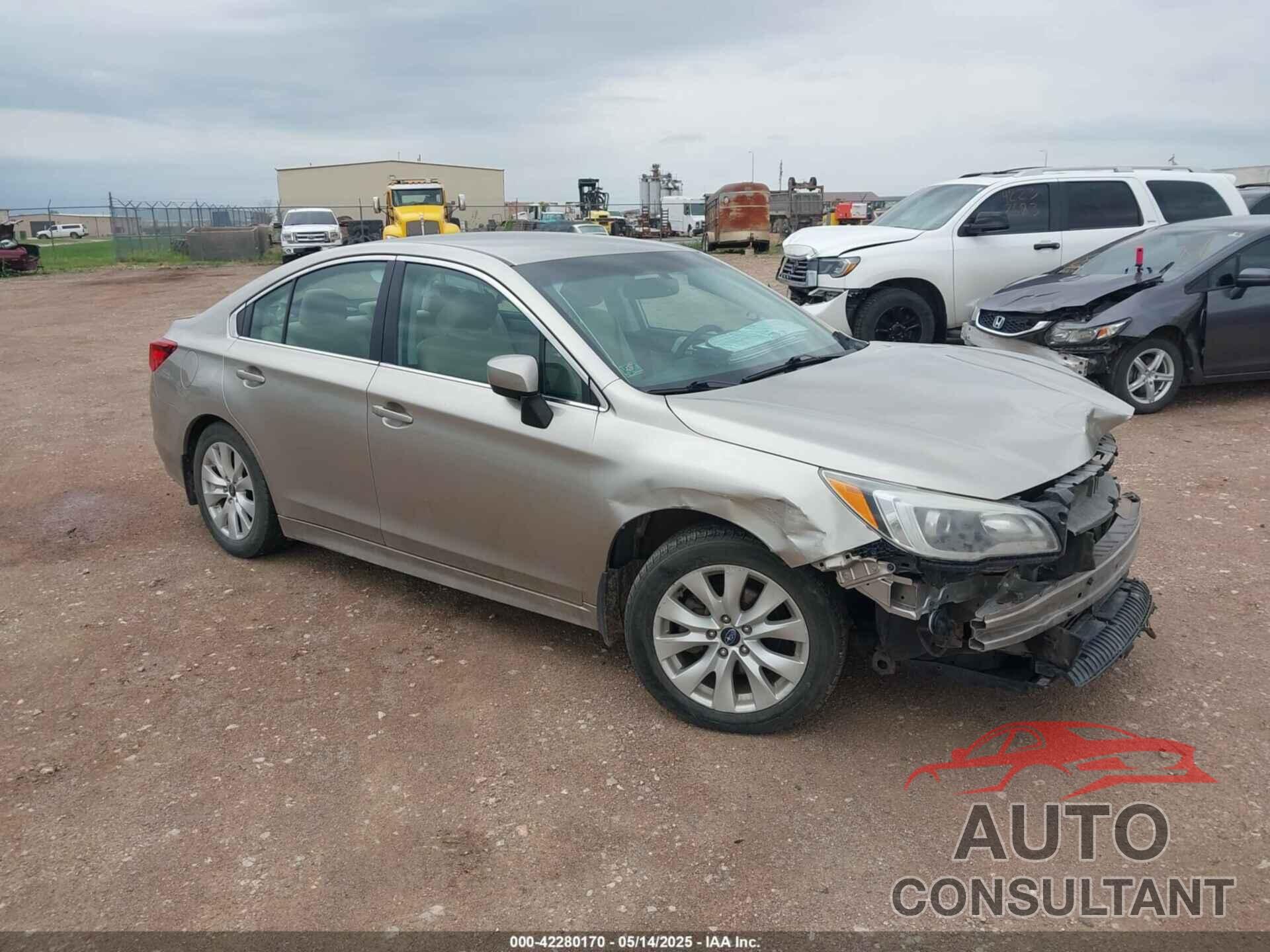SUBARU LEGACY 2015 - 4S3BNBC63F3028629