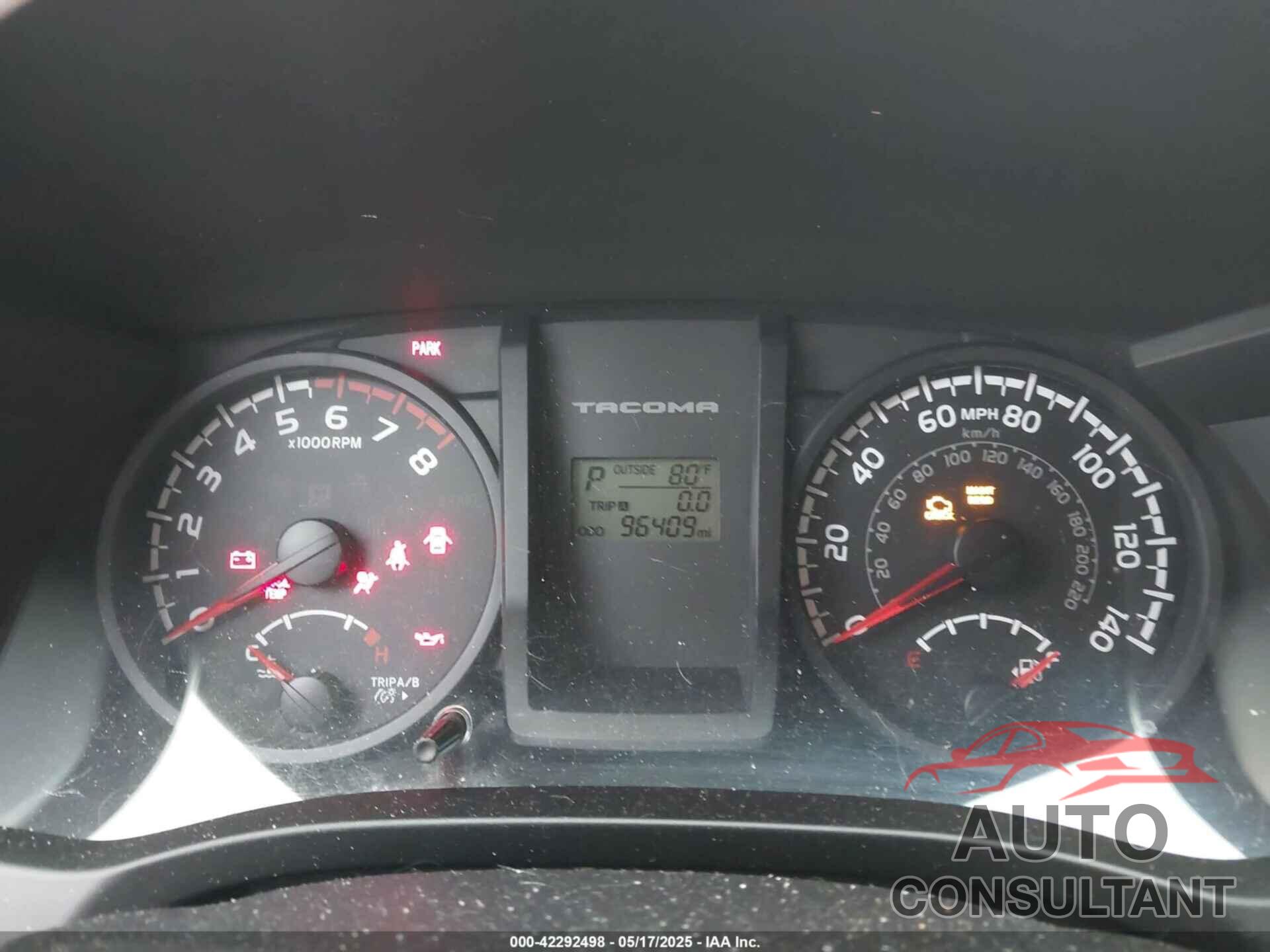 TOYOTA TACOMA 2016 - 5TFAX5GN4GX058354