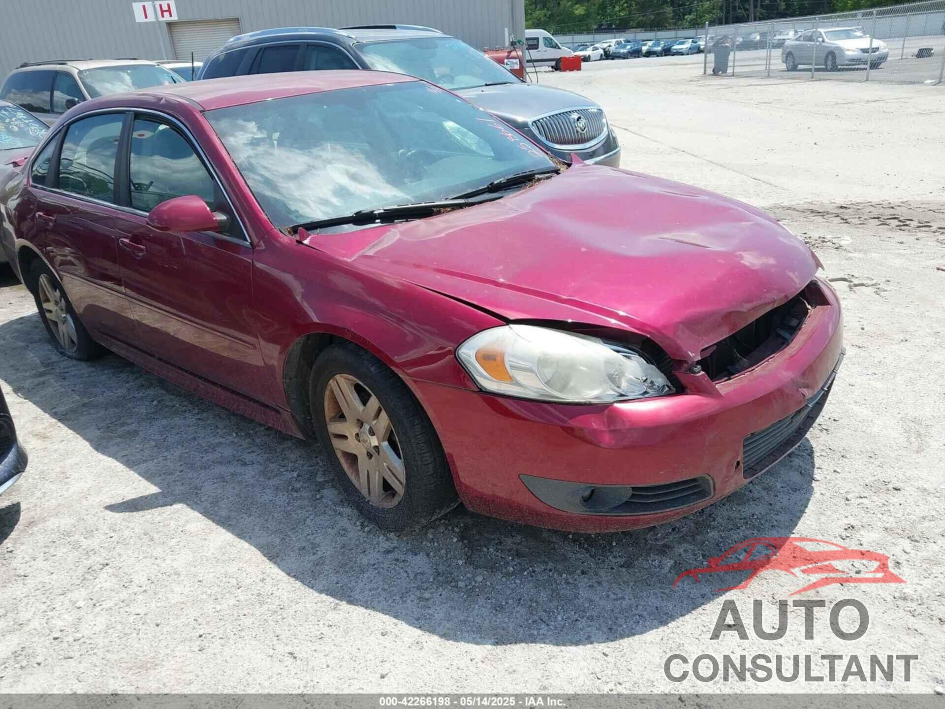 CHEVROLET IMPALA 2011 - 2G1WB5EK0B1258661