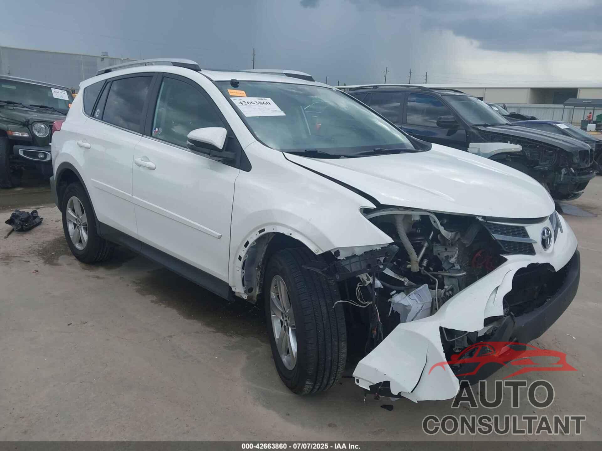 TOYOTA RAV4 2015 - 2T3RFREV0FW293451