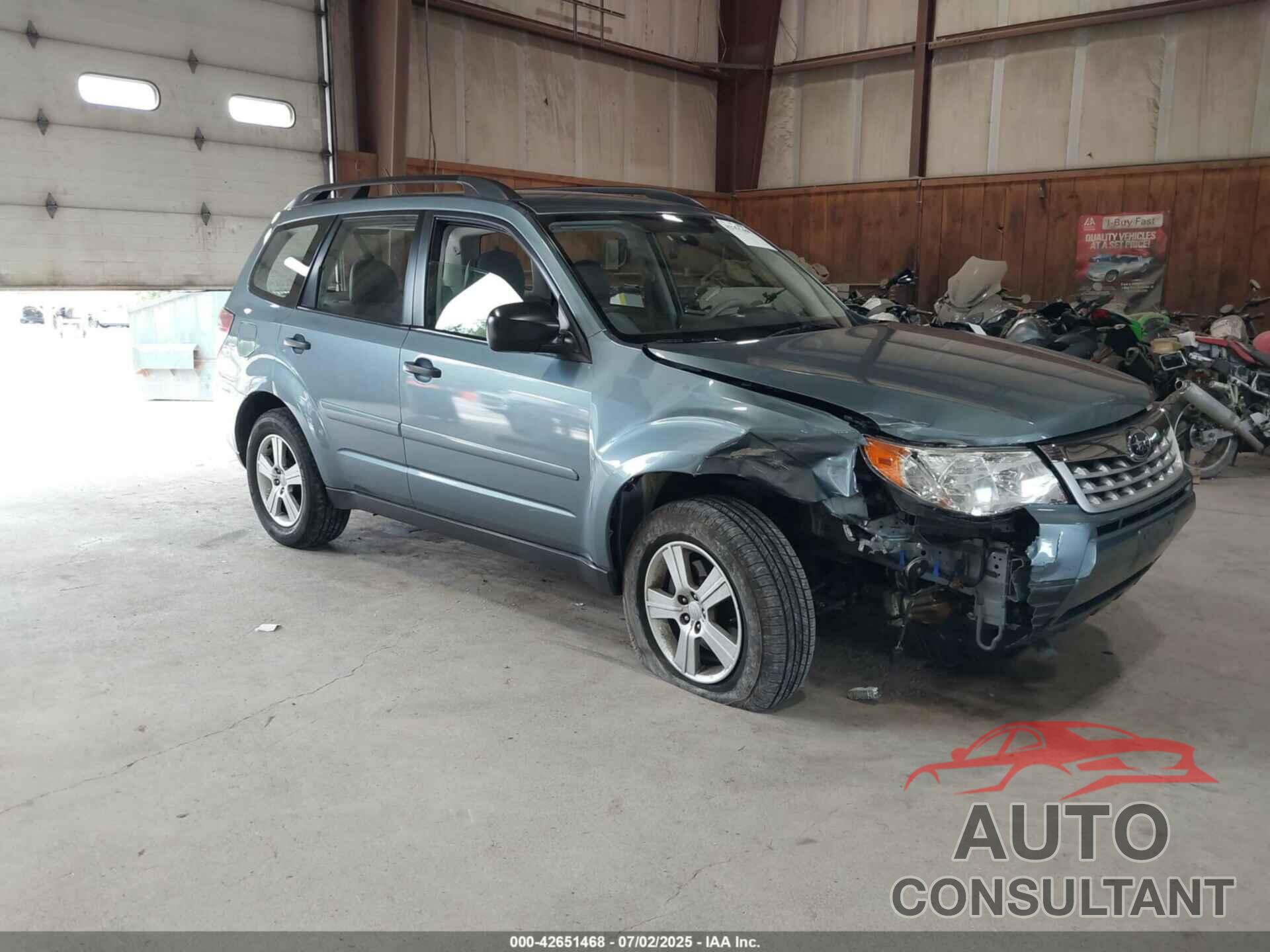 SUBARU FORESTER 2013 - JF2SHABC8DH402890