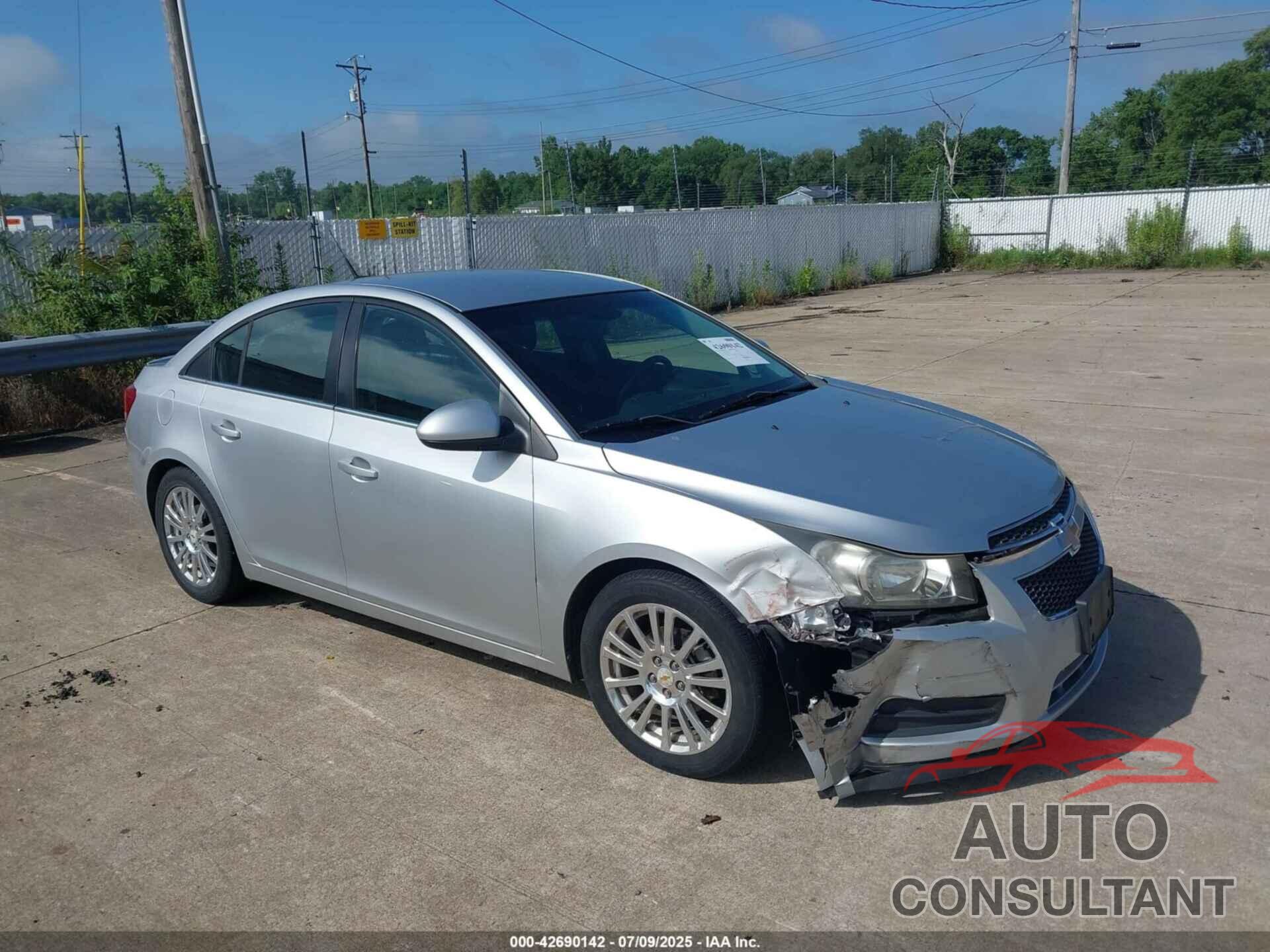CHEVROLET CRUZE 2011 - 1G1PJ5S99B7298331