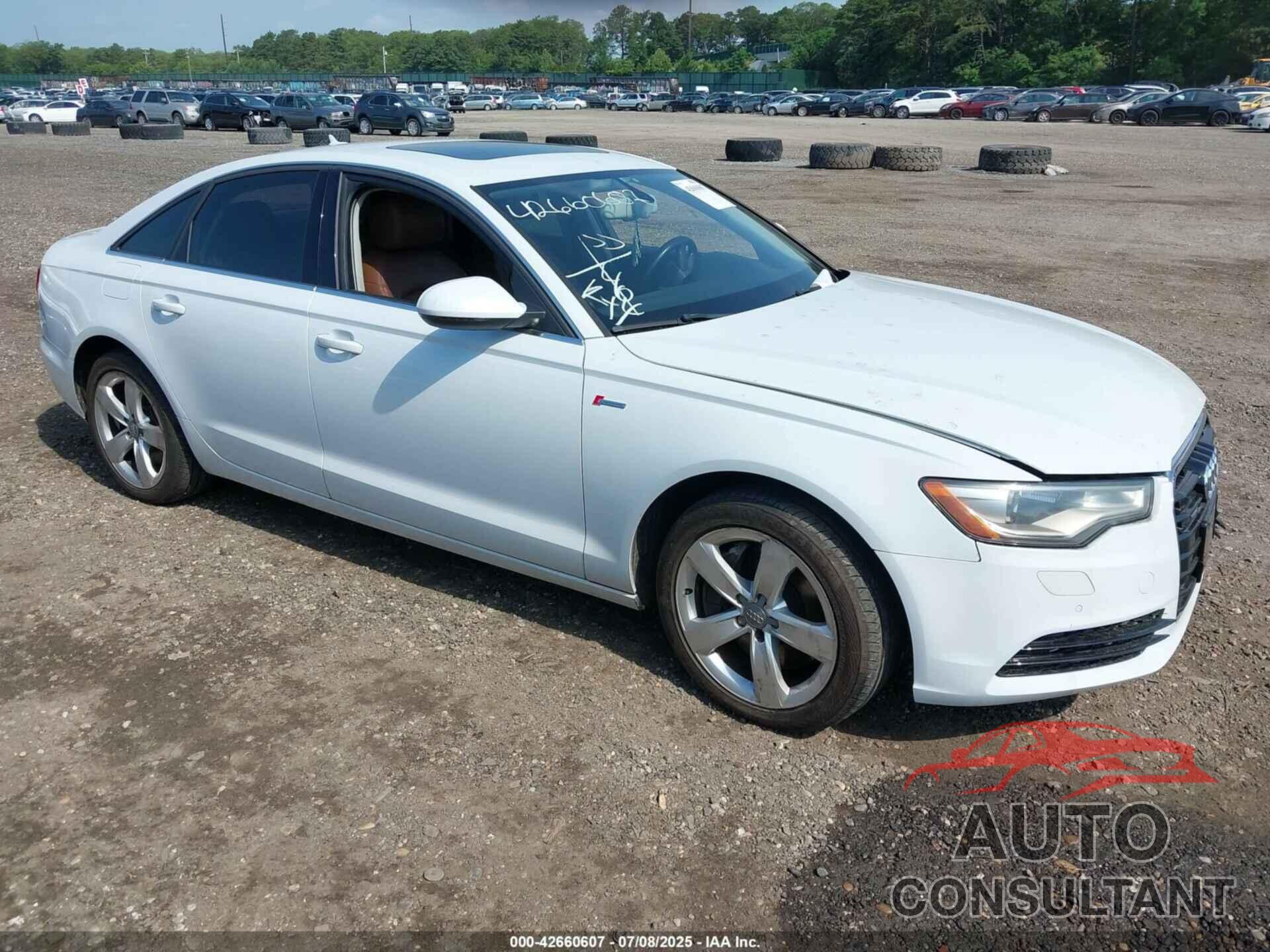 AUDI A6 2012 - WAUGGAFC8CN073476