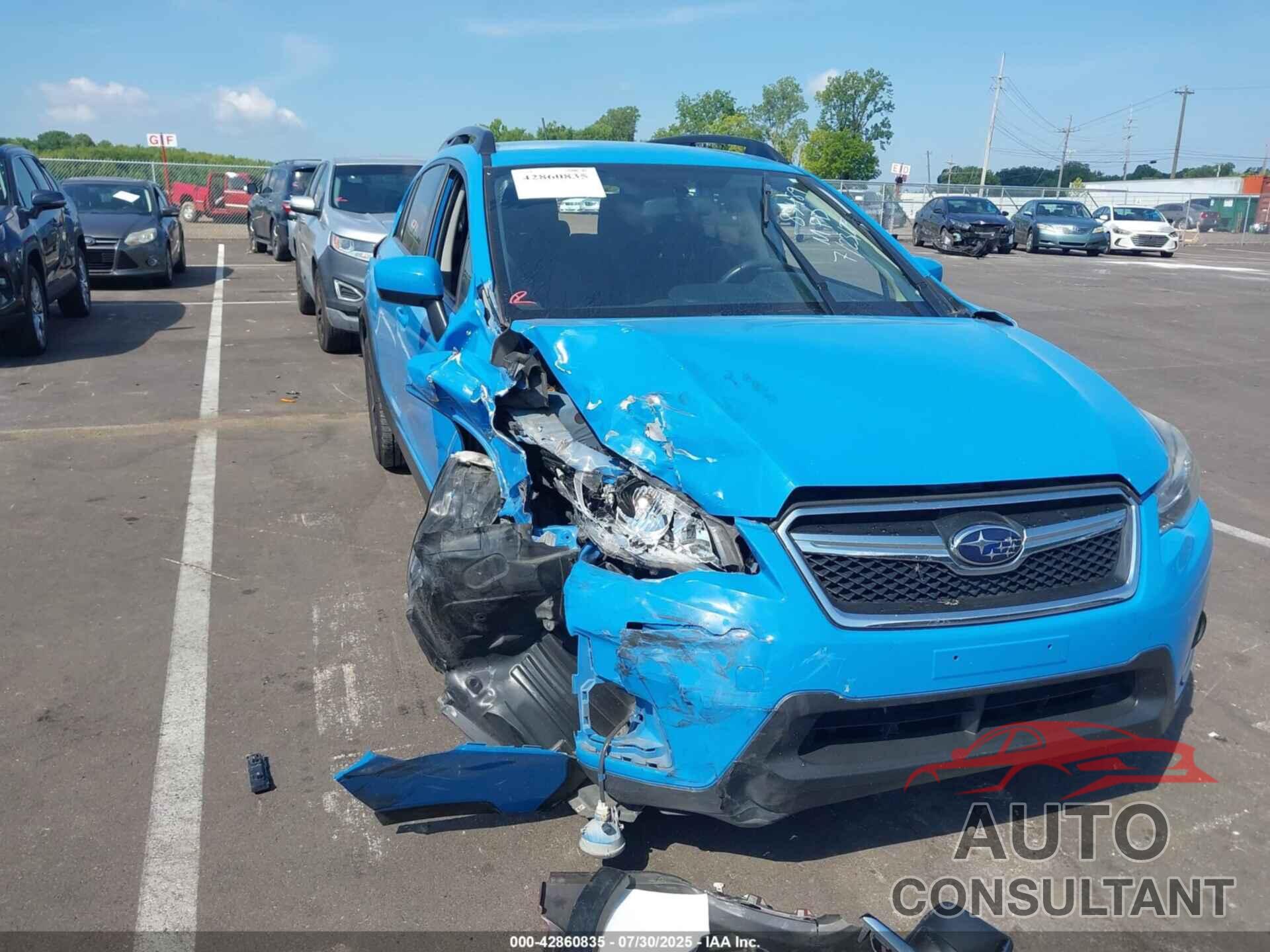 SUBARU CROSSTREK 2017 - JF2GPABC1HH272143