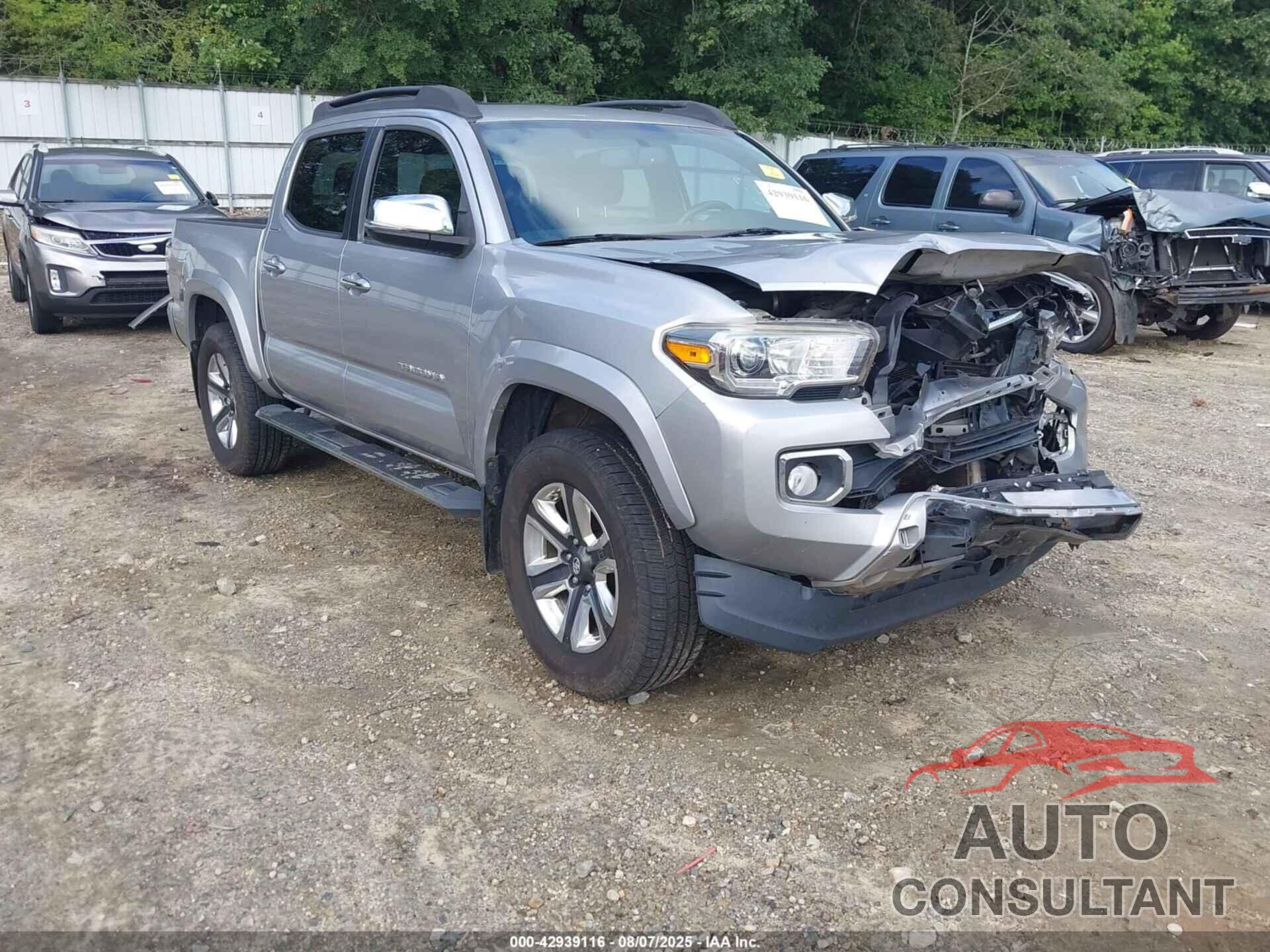 TOYOTA TACOMA 2017 - 5TFGZ5AN6HX106323