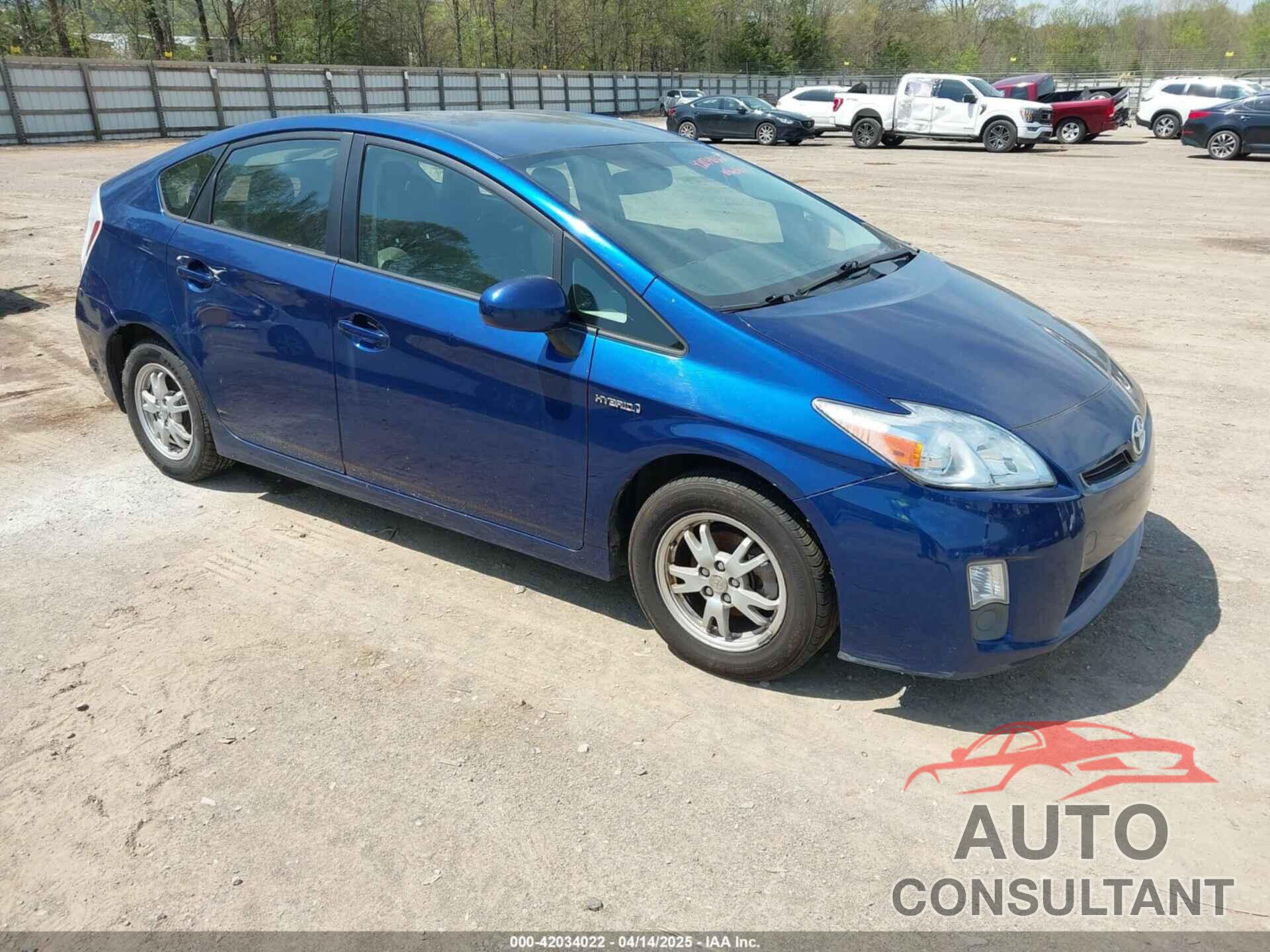 TOYOTA PRIUS 2011 - JTDKN3DU3B0315824