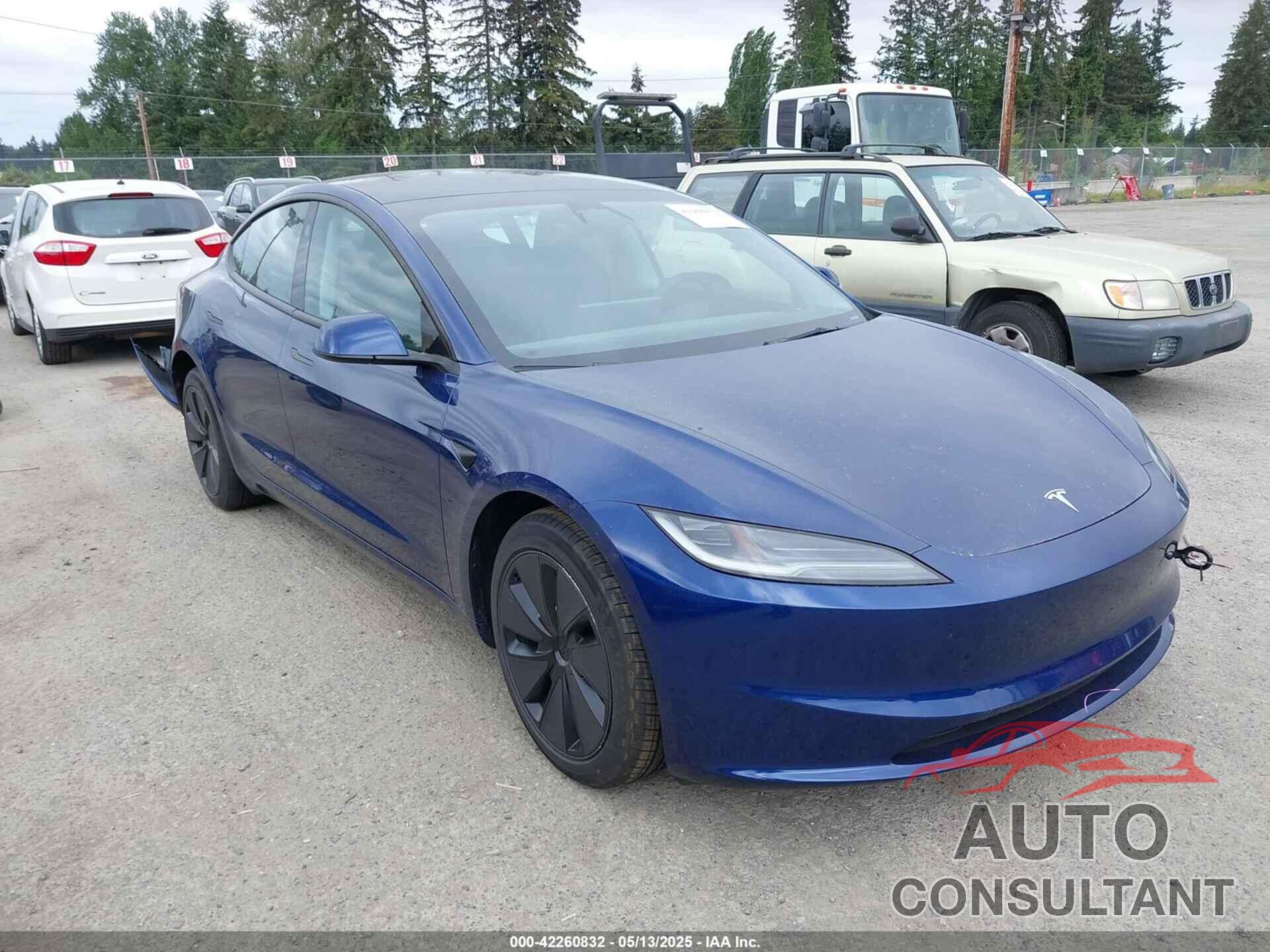 TESLA MODEL 3 2025 - 5YJ3E1EB4SF928980