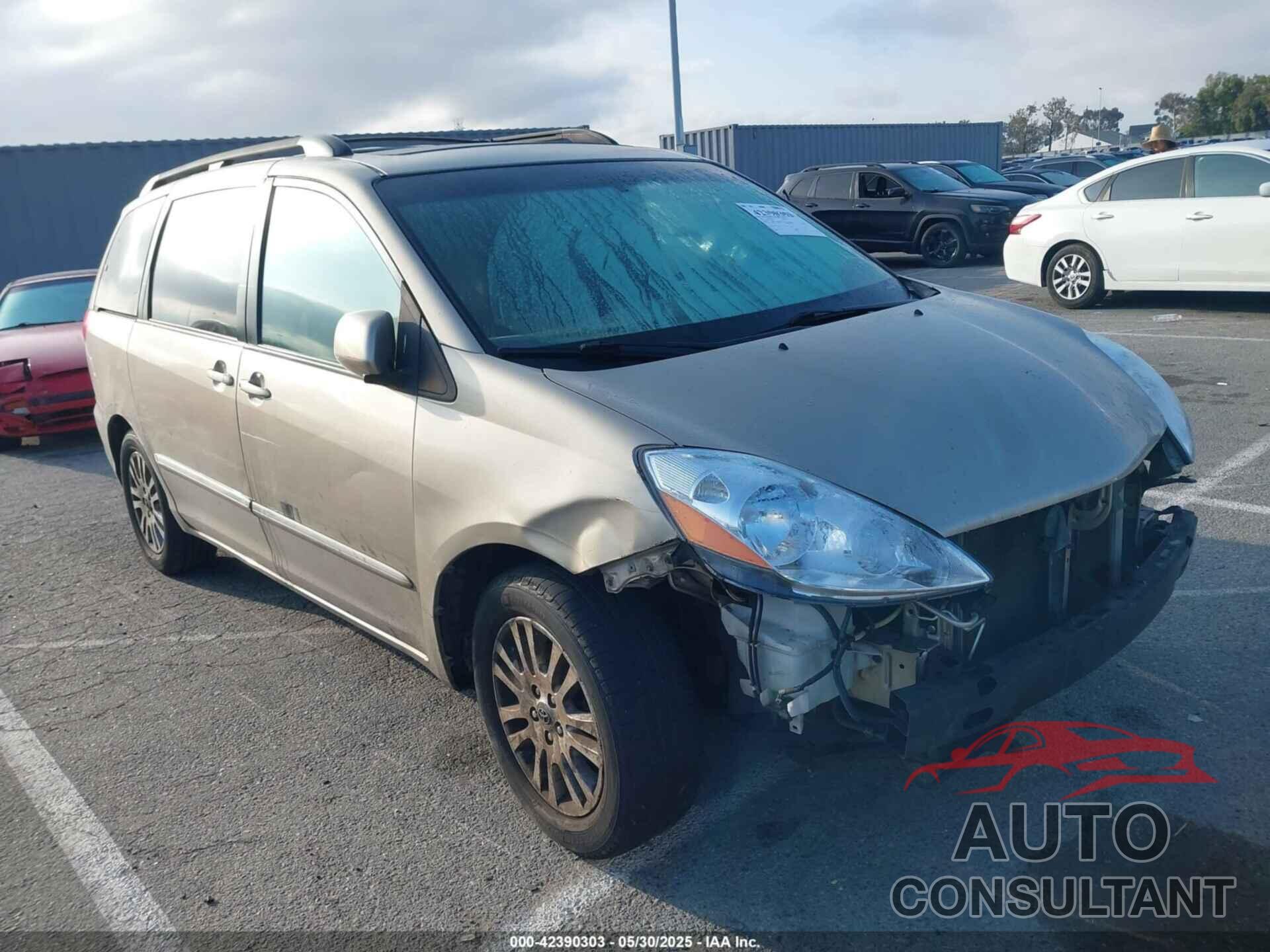 TOYOTA SIENNA 2009 - 5TDZK22C89S268552