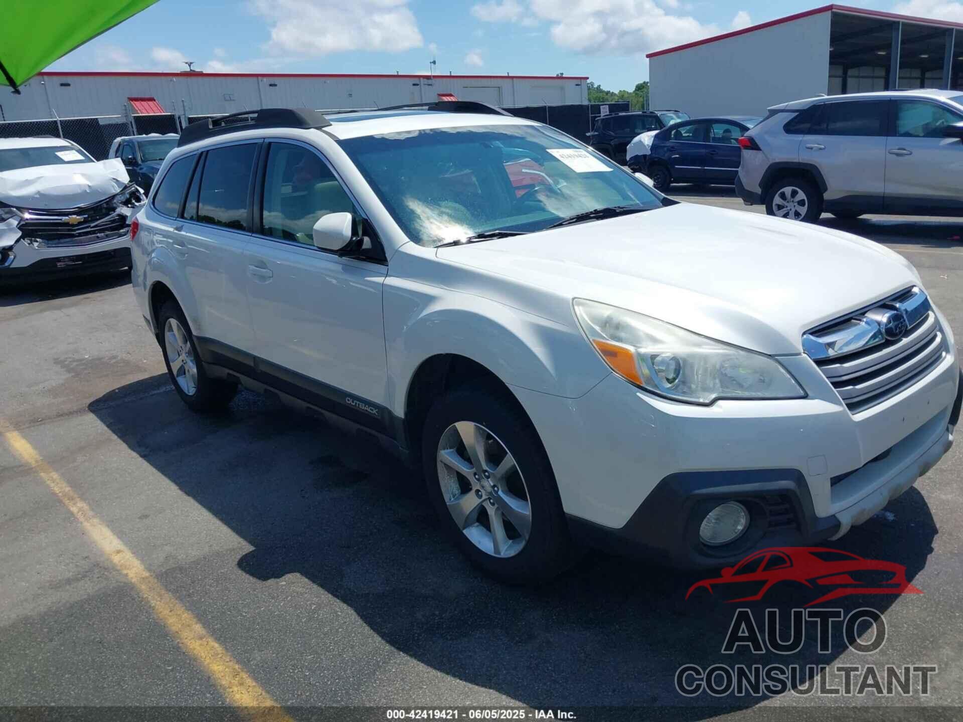 SUBARU OUTBACK 2014 - 4S4BRBLC7E3248103