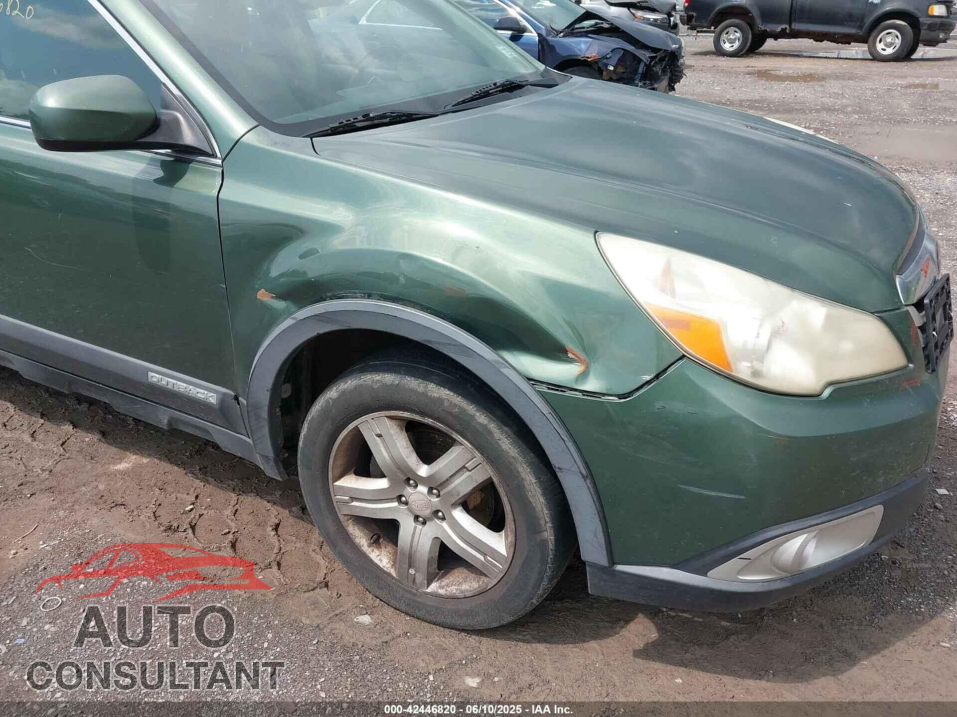 SUBARU OUTBACK 2010 - 4S4BRBGC8A3312847
