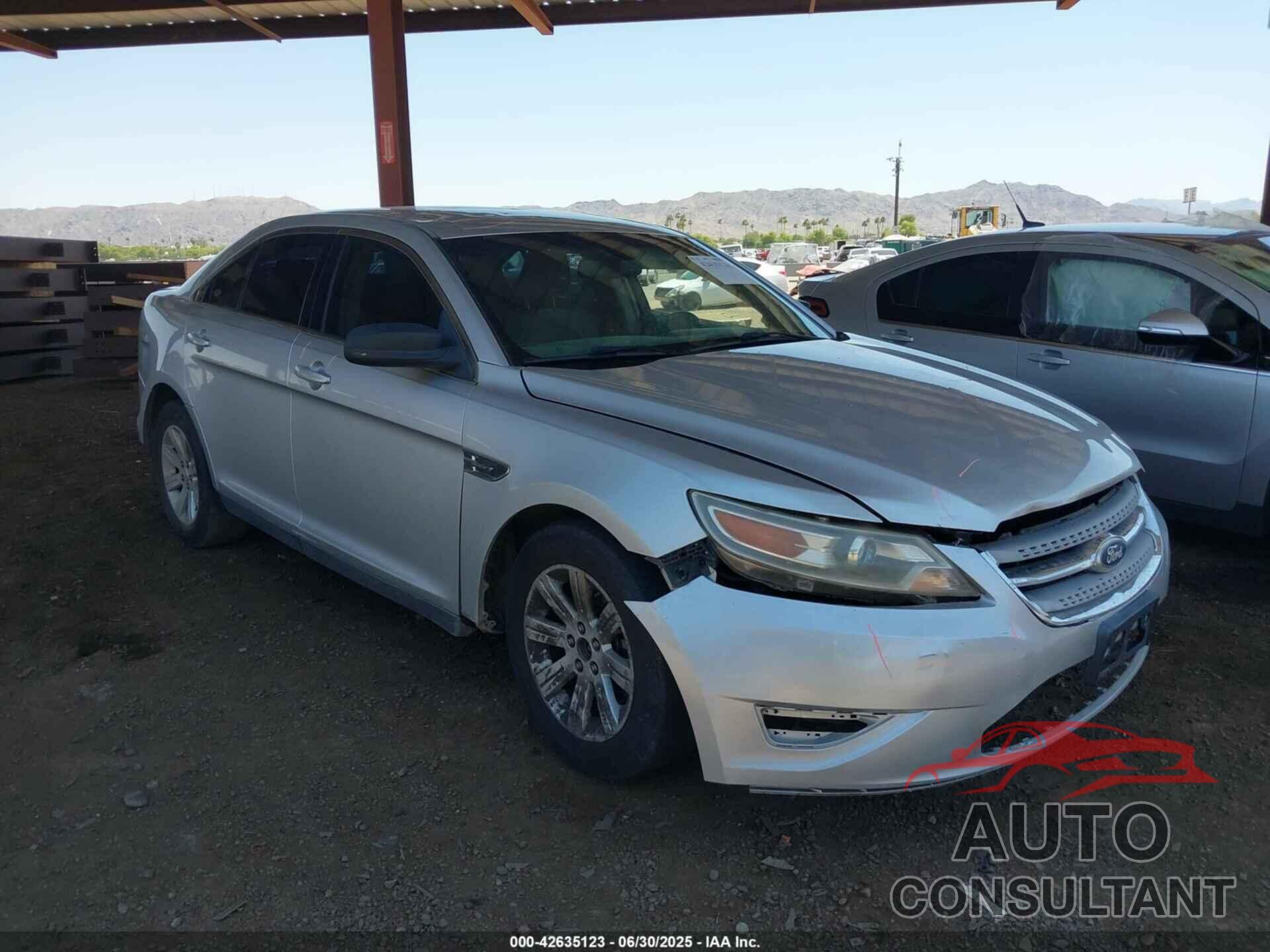 FORD TAURUS 2012 - 1FAHP2DW7CG130710