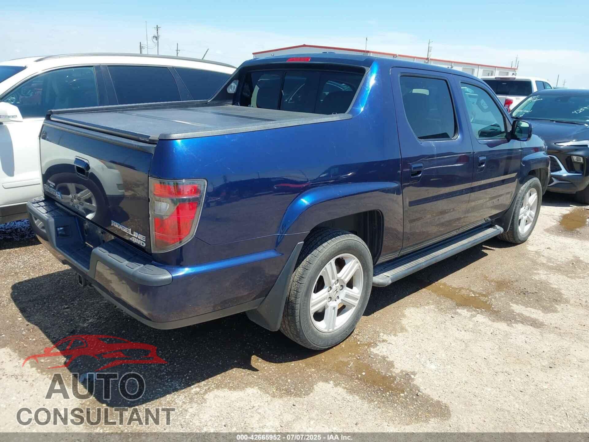 HONDA RIDGELINE 2013 - 5FPYK1F59DB012278