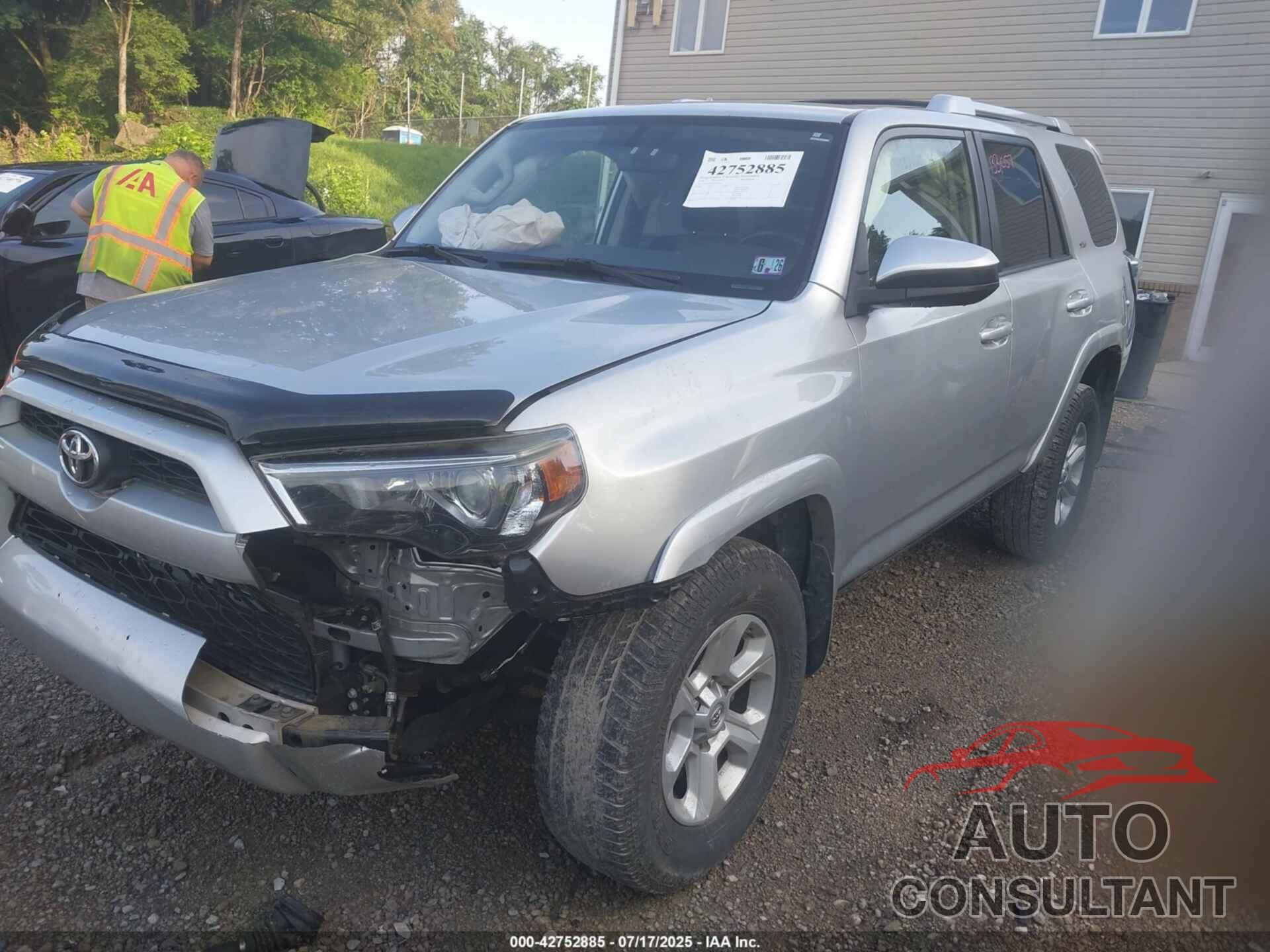 TOYOTA 4RUNNER 2016 - JTEBU5JR3G5306416
