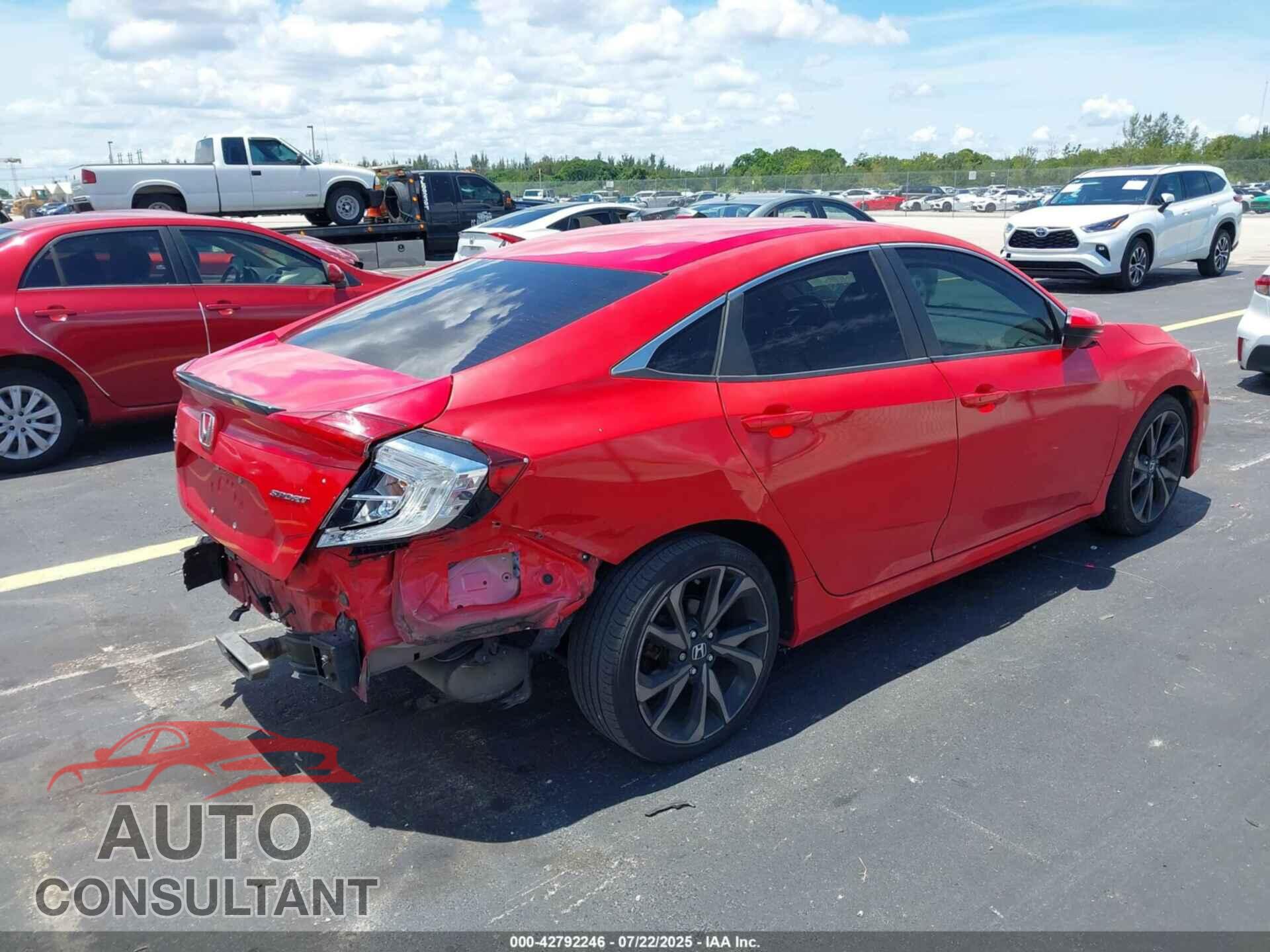 HONDA CIVIC 2020 - 2HGFC2F82LH540154