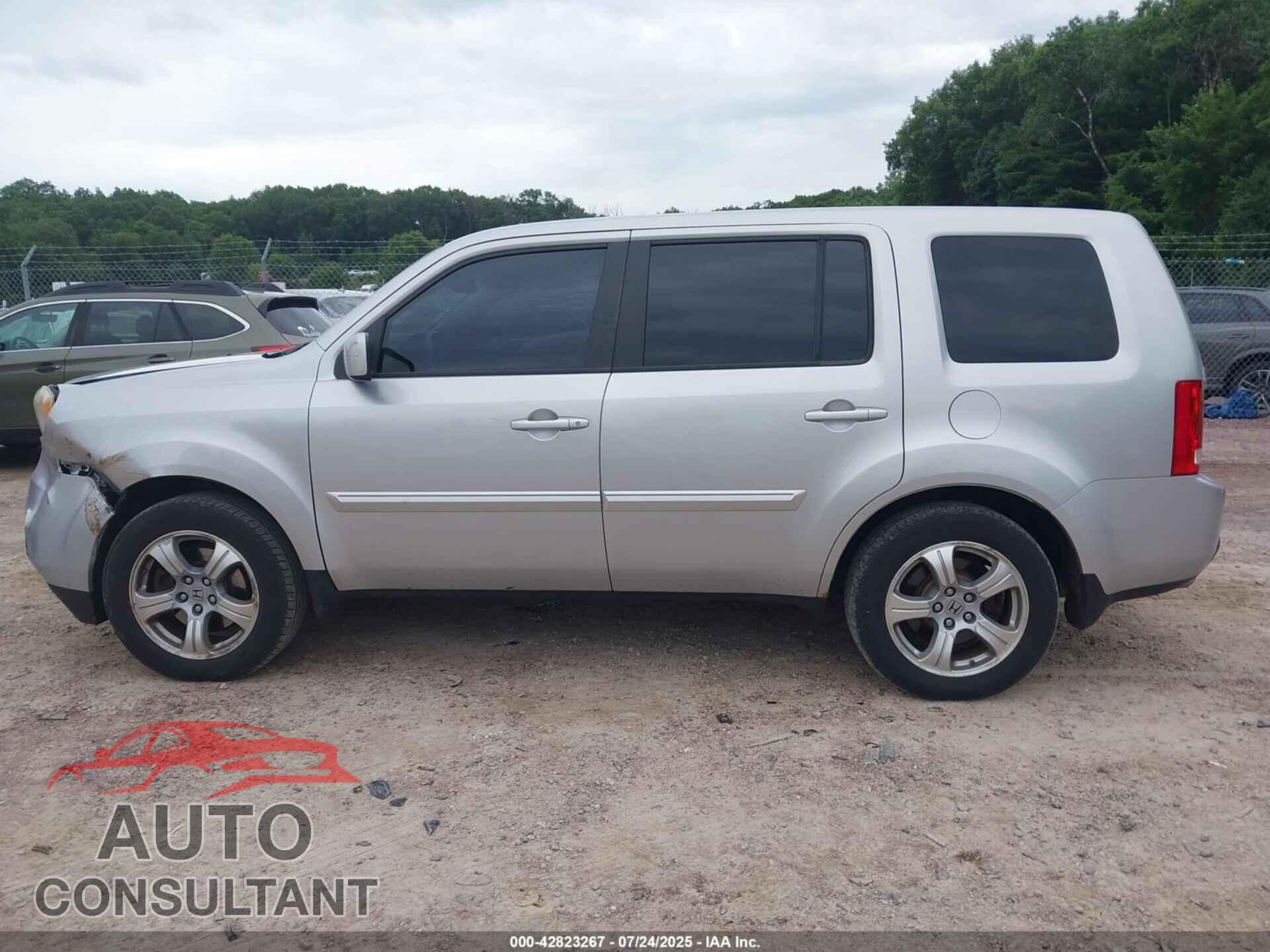 HONDA PILOT 2012 - 5FNYF4H58CB001475